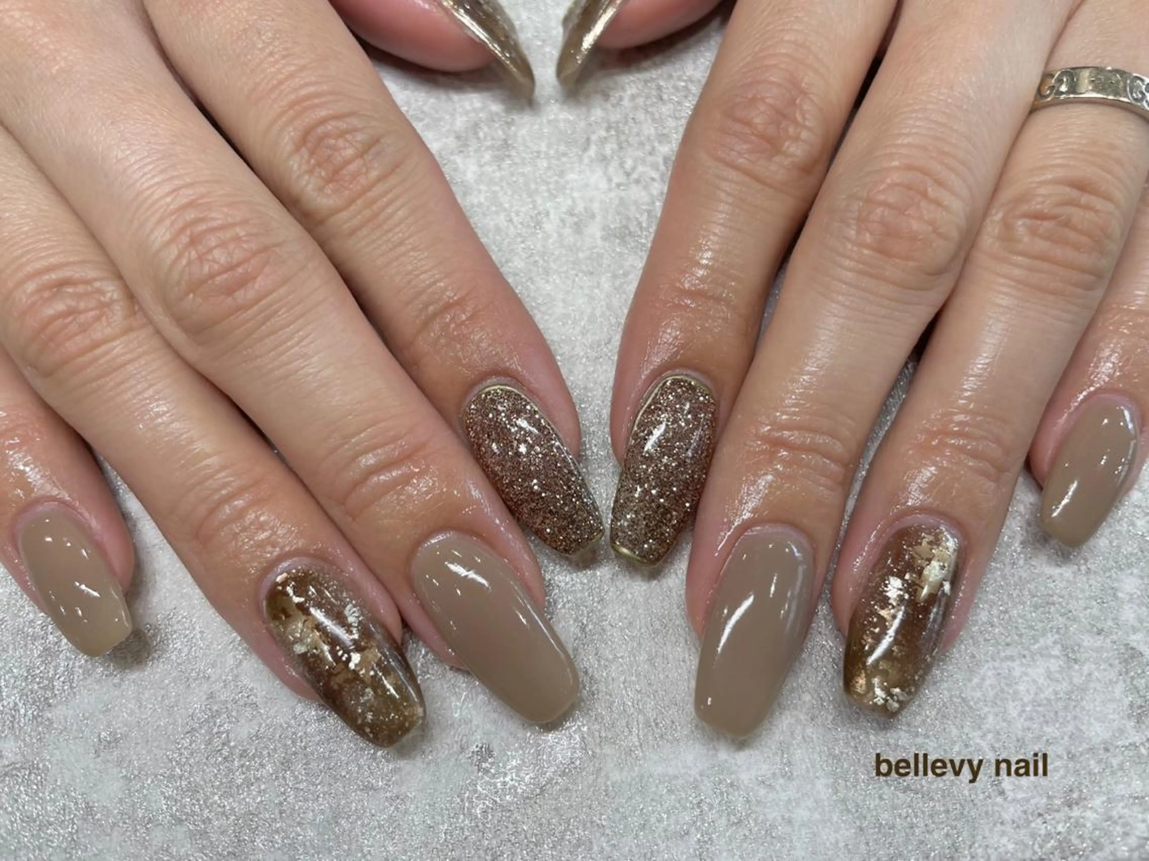 ネイル bellevy所属・藤原 はずきのネイルデザイン