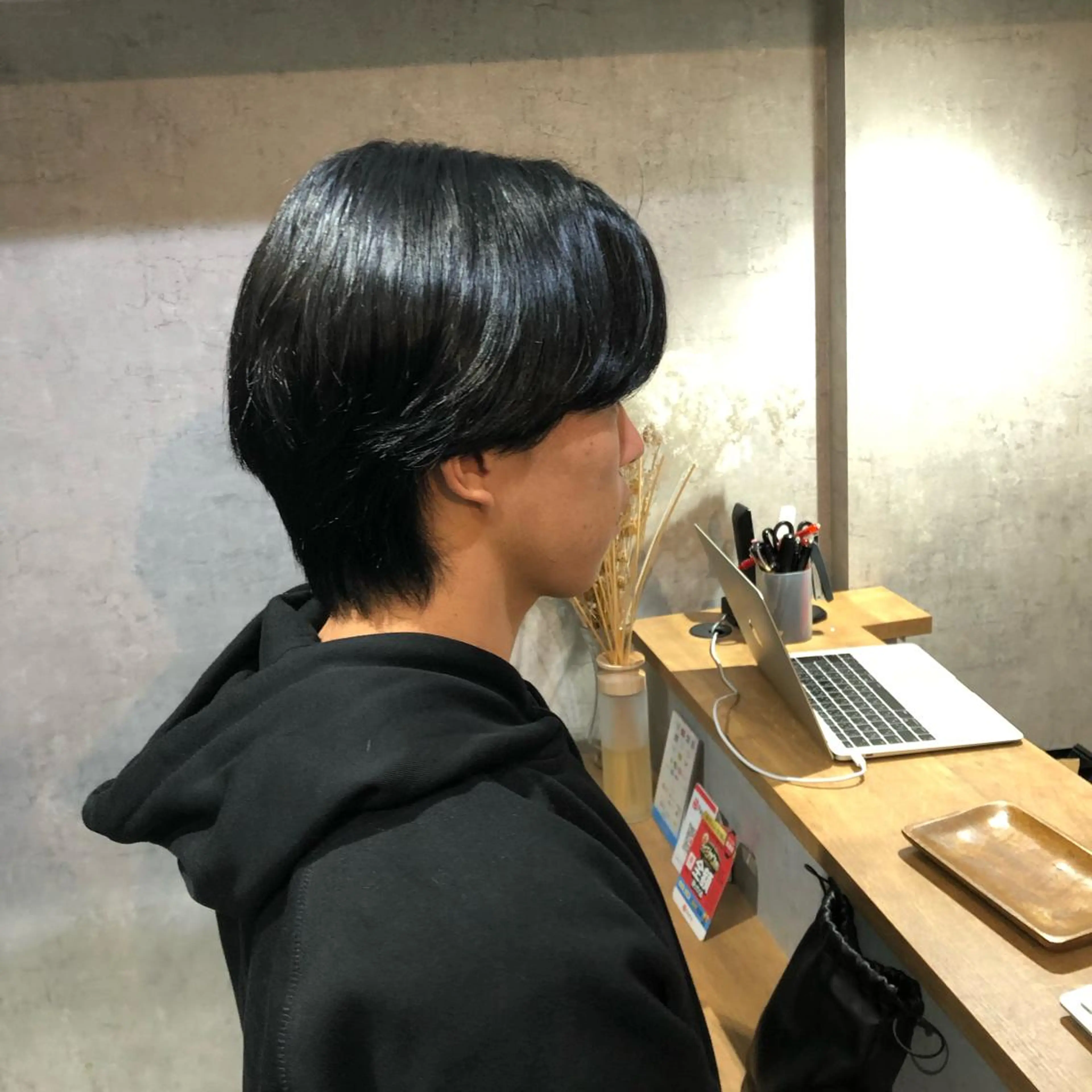 ショート パーマ カット パーマ 矢島颯哉/ハイトーン ブリーチカラー💎のヘアスタイル