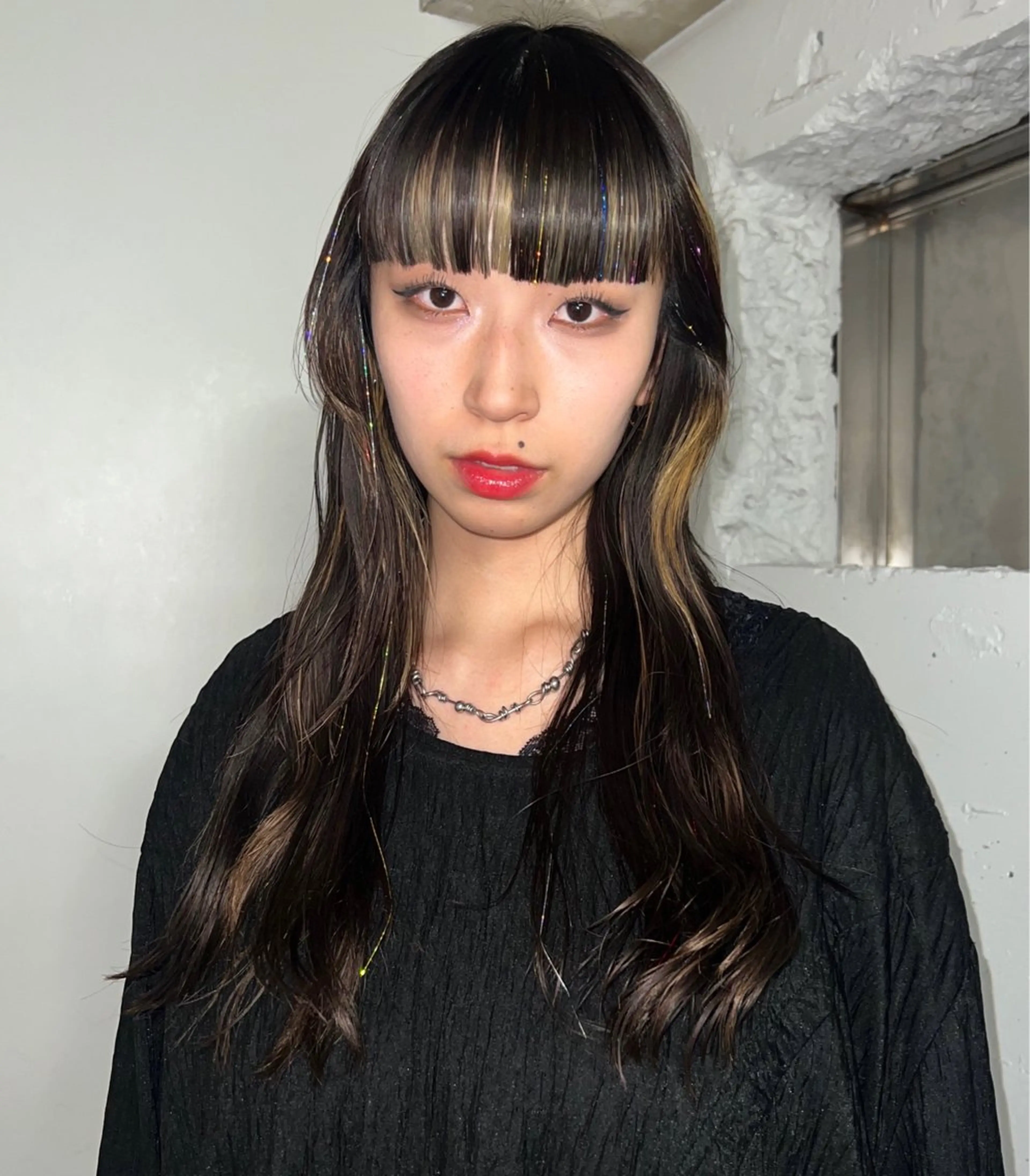 ロング カット ファッションに 溶け込むstyleのヘアスタイル