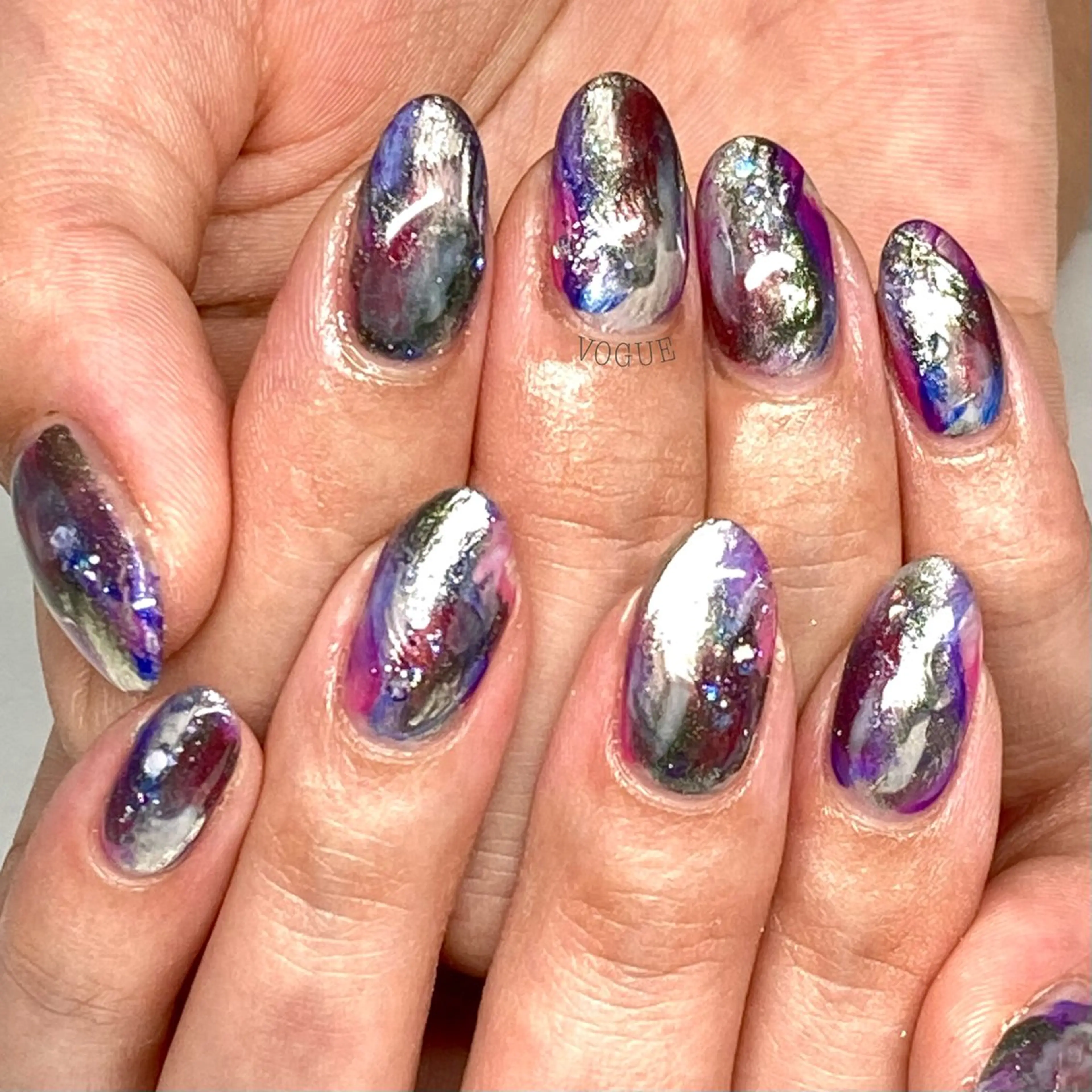 ネイル ハンドネイル VOGUE ×SWANのネイルデザイン