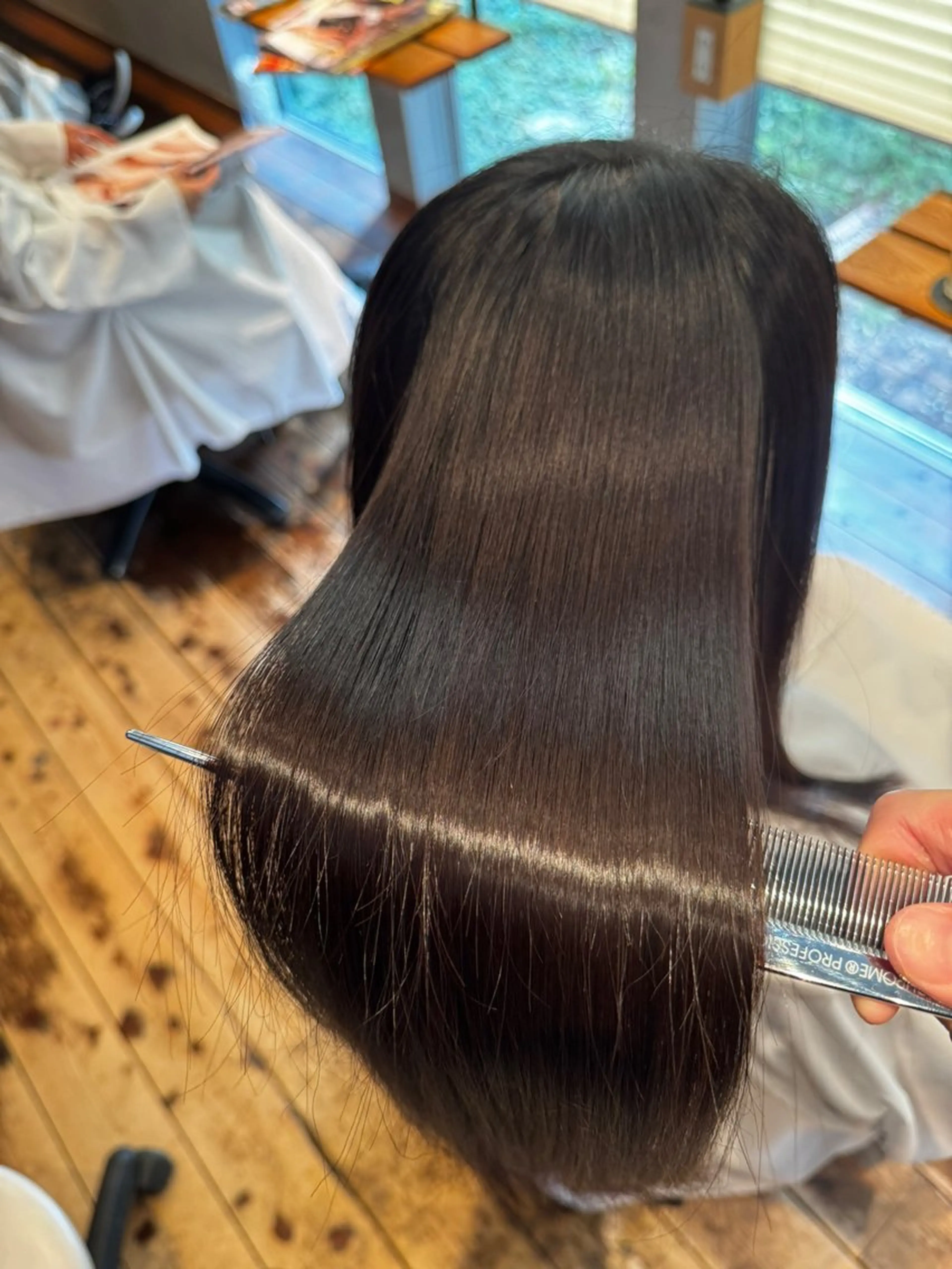 ロング 増田 晟のヘアスタイル