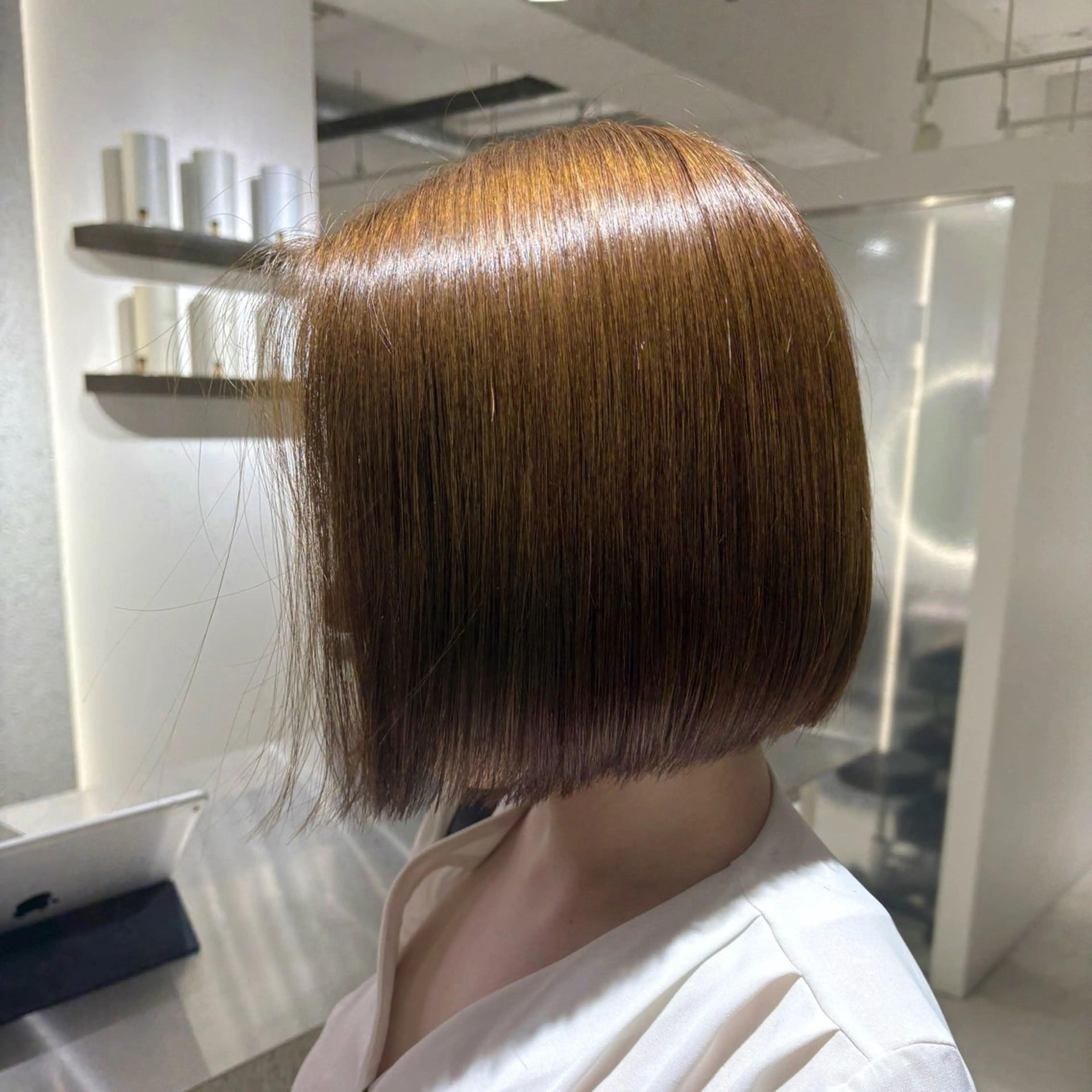 ショート カット 髪質改善/レイヤー× 縮毛矯正🤍maiのヘアスタイル