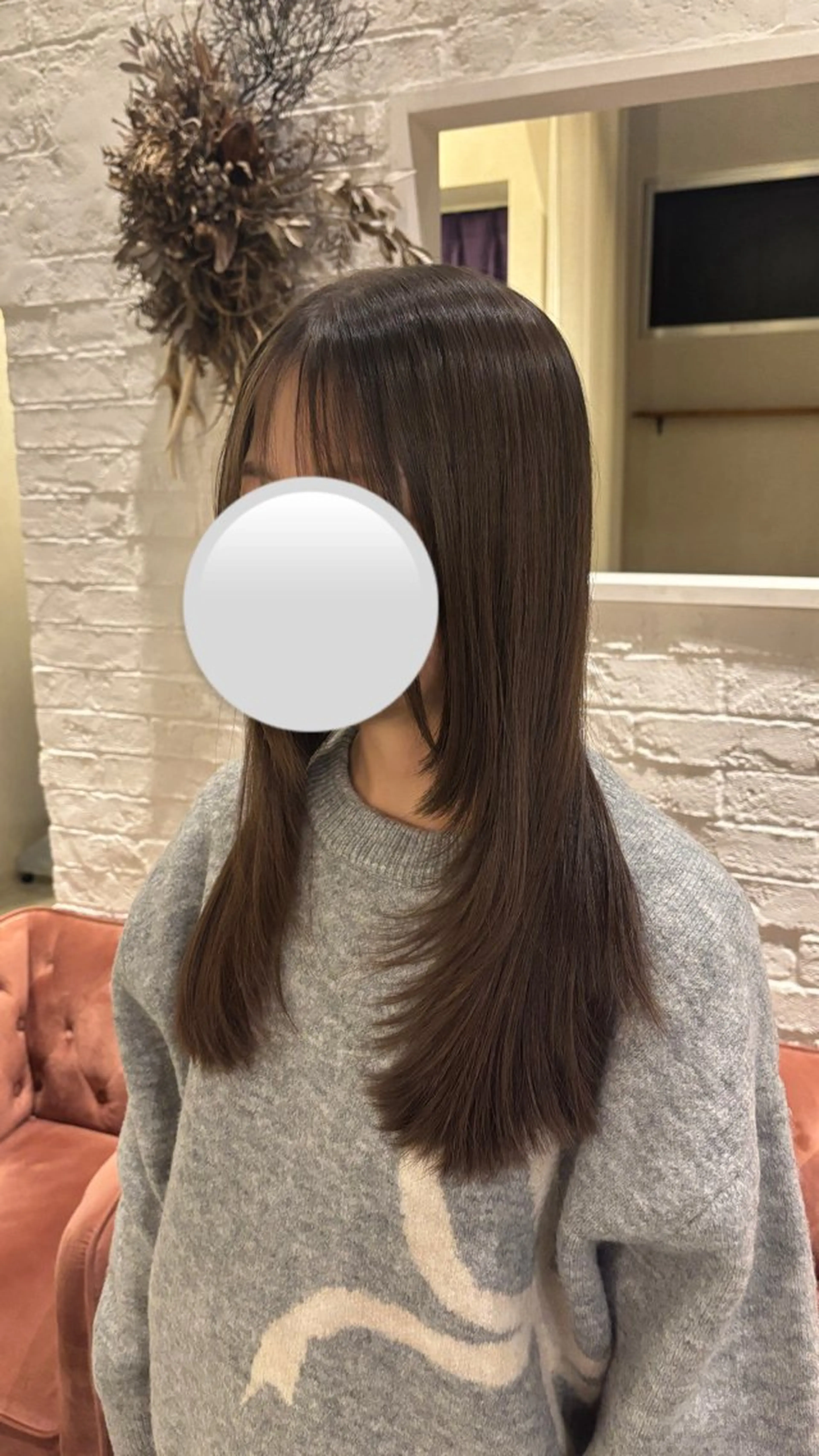 ロング ロングレイヤー レイヤーカット ロング RUDDER 中山のヘアスタイル