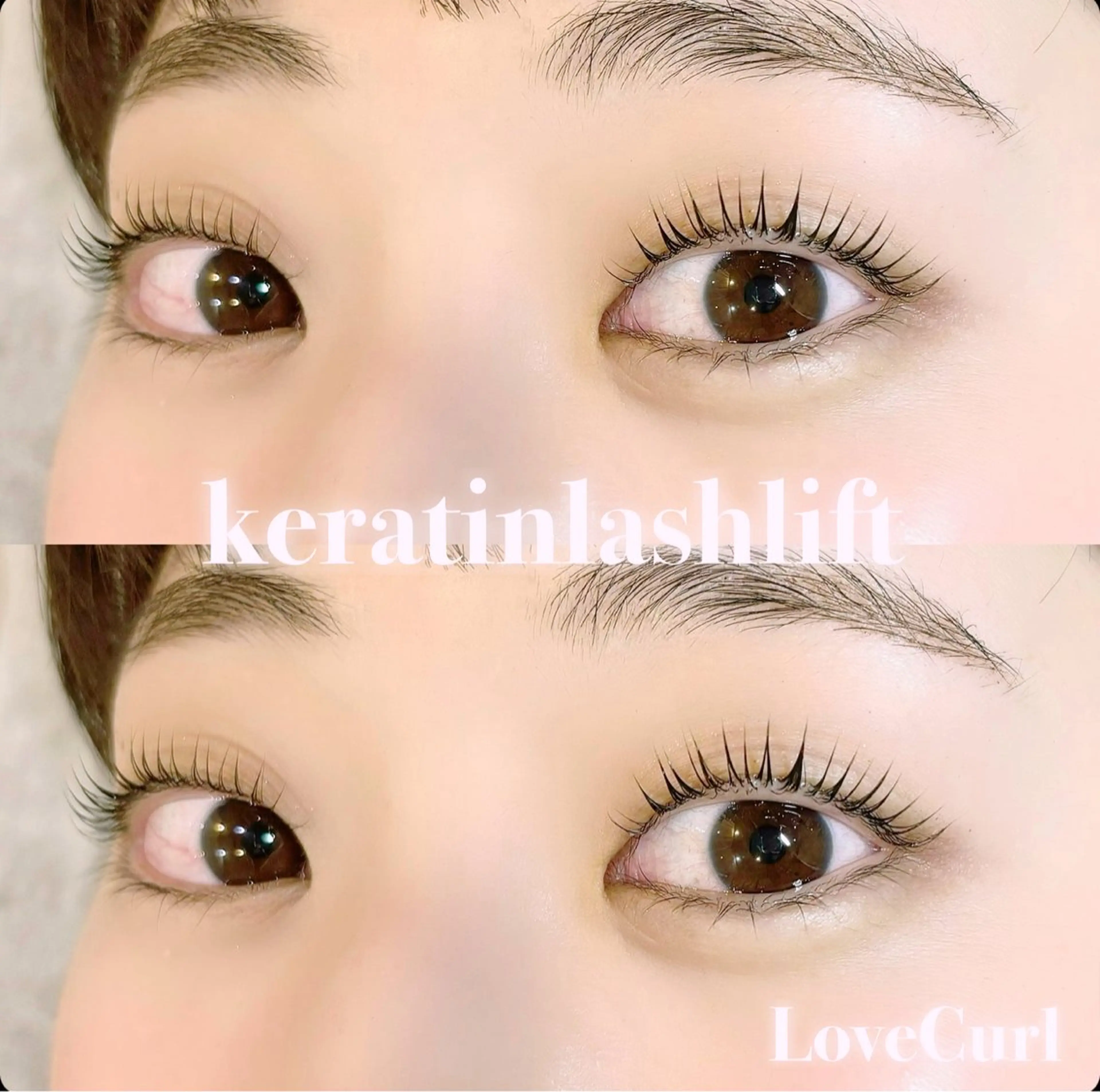 マツエク・マツパ パリジェンヌラッシュリフト しみず れいなのマツエク・マツパデザイン