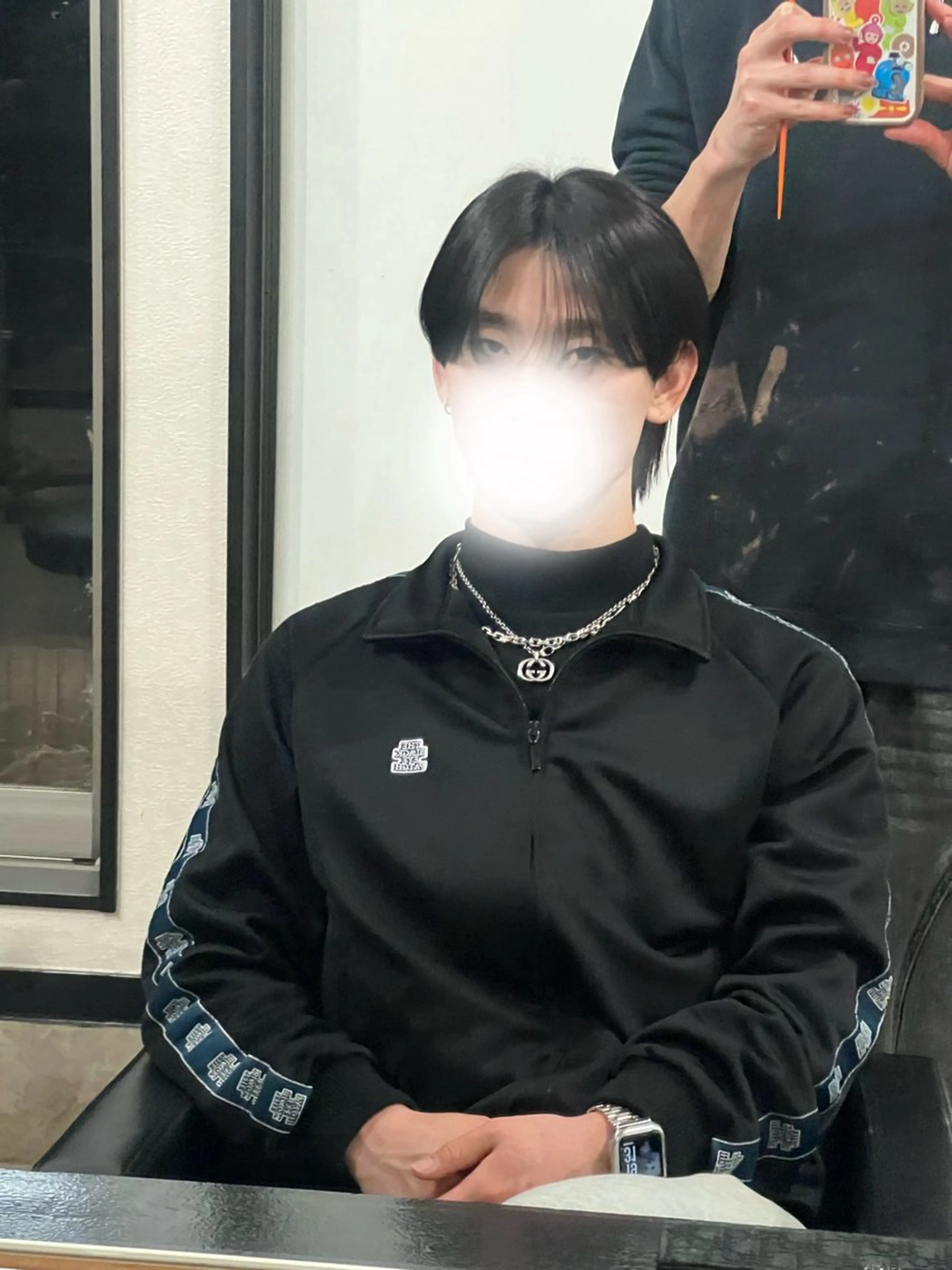 カラー メンズ ヘアカラー 齋藤 真也のヘアスタイル