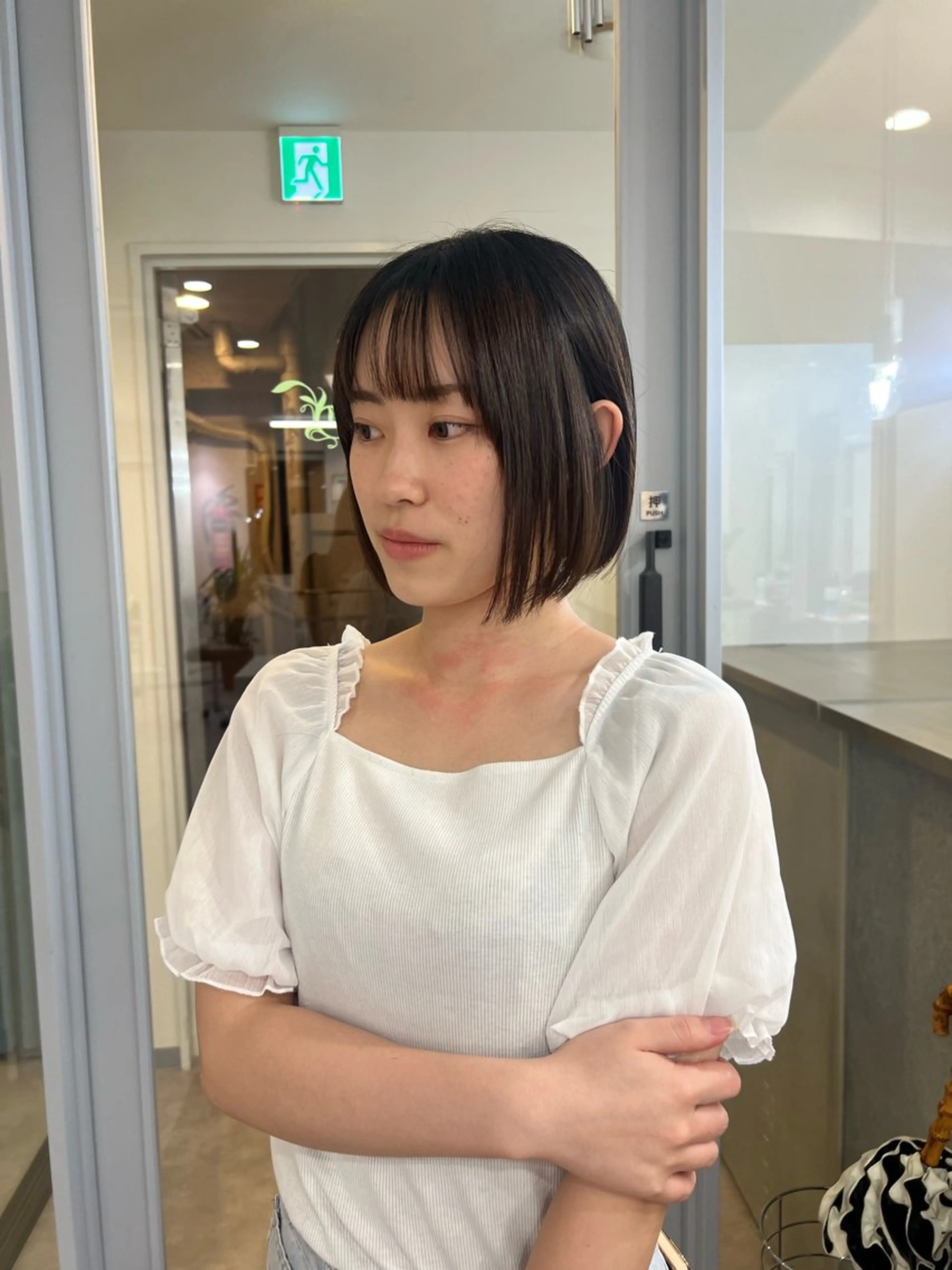 ショート Elsa the leap元町店所属・Elsa アヤカのヘアスタイル