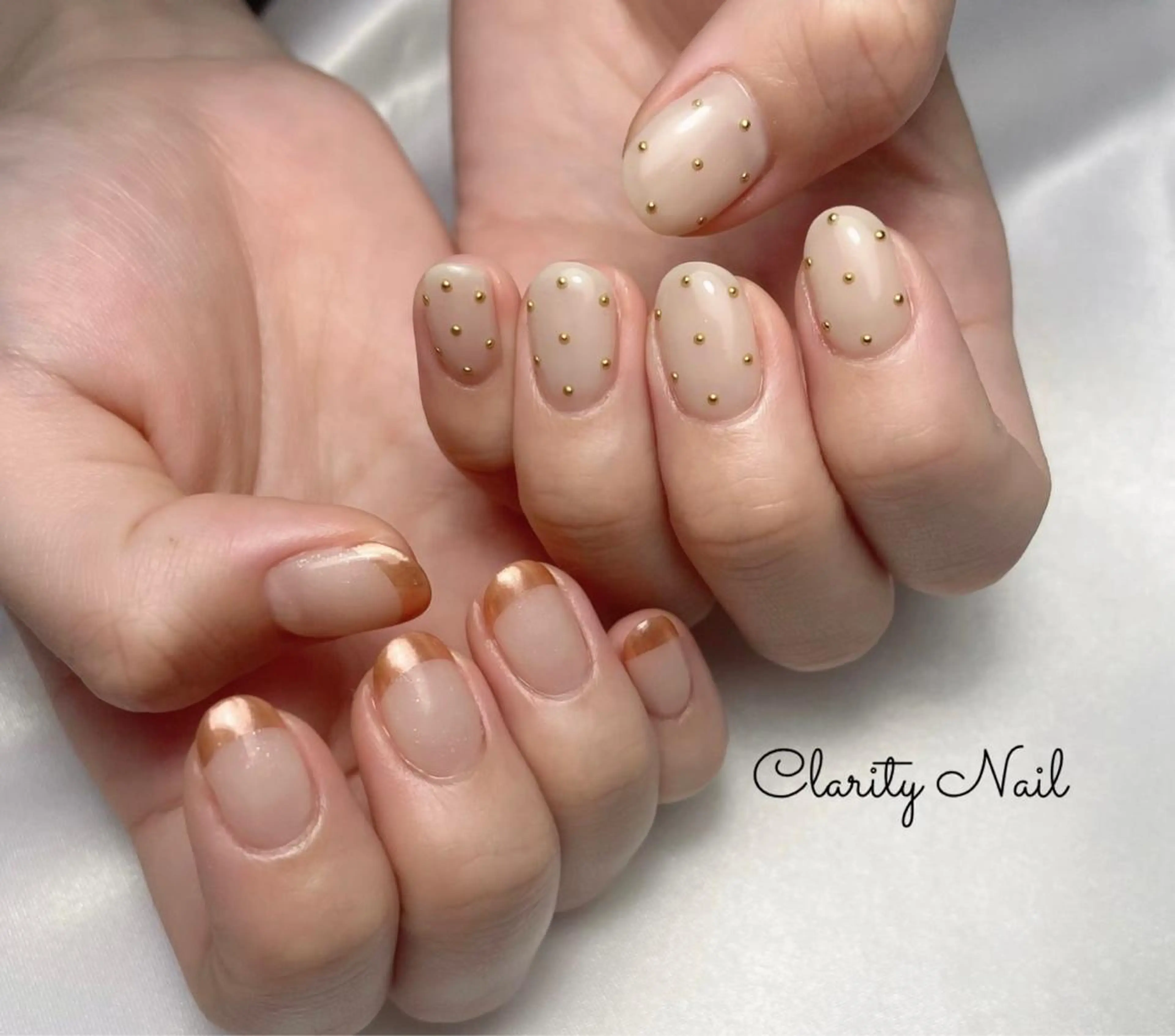 ネイル アートネイル 持ち込み ハンドネイル Clarity Nailのネイルデザイン