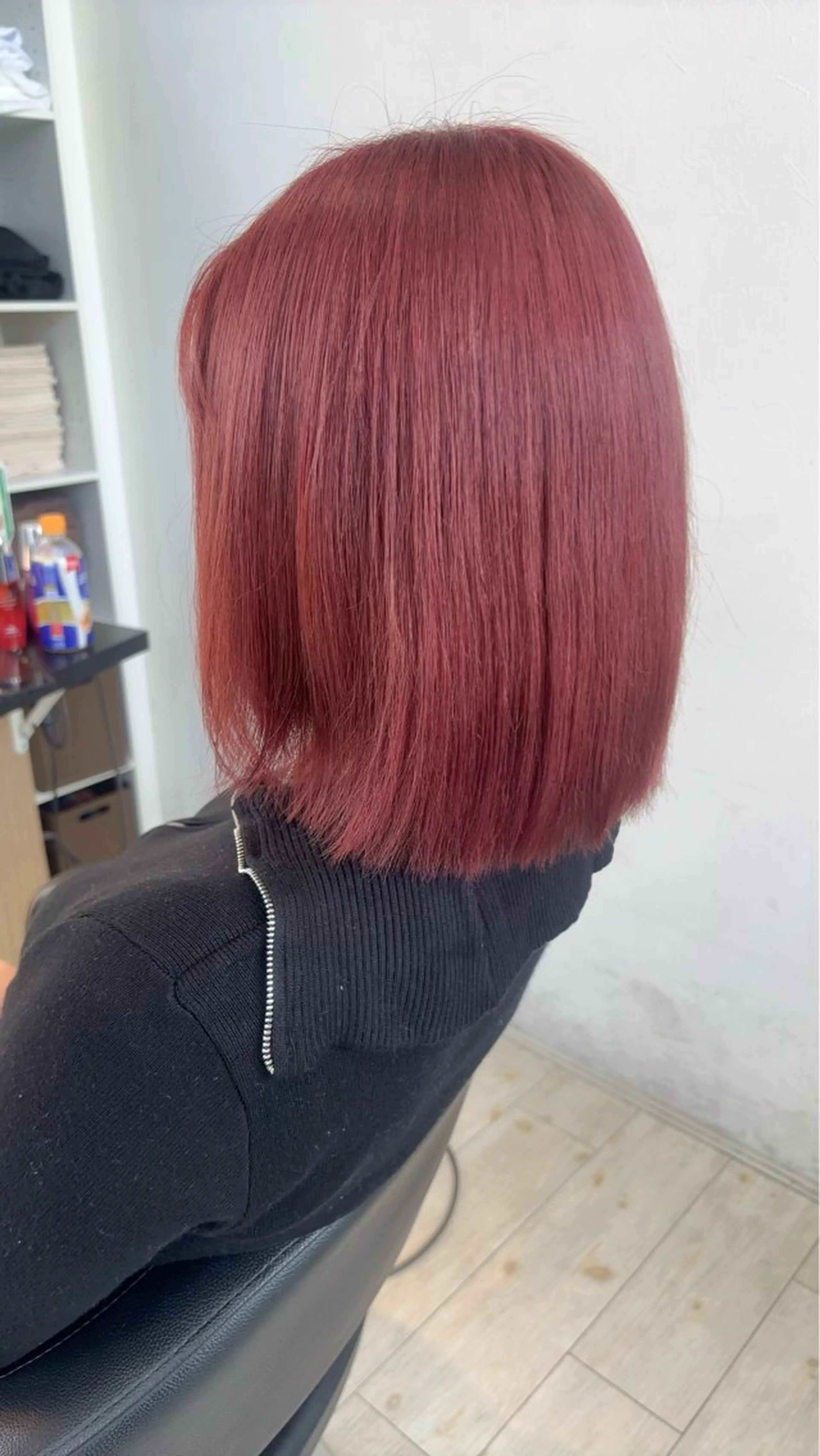 カラー ブリーチ ピンクカラー ヘアカラー miyu/ボブ/ 透明感カラー/栄のヘアスタイル