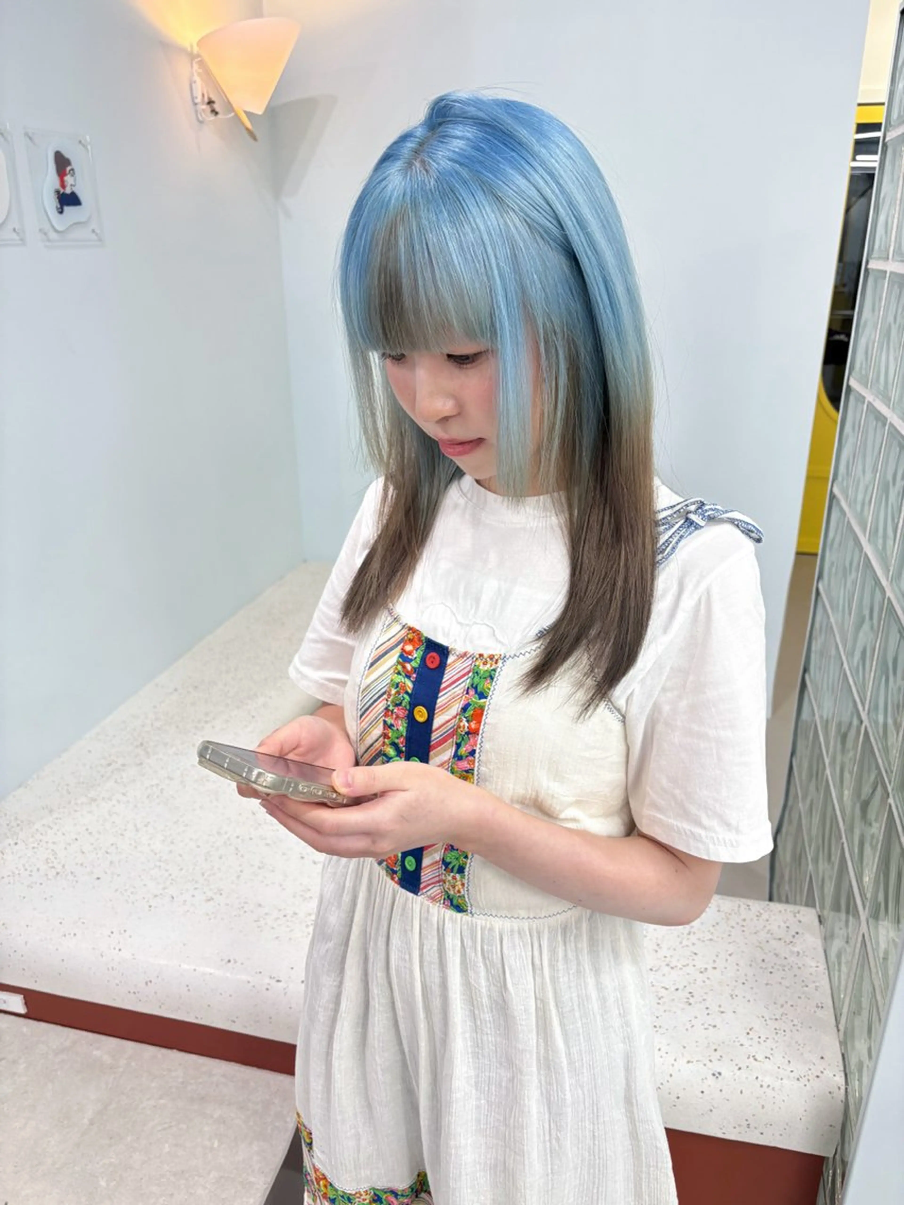 カラー ヘアカラー qulim hair所属・【qulim】松尾 香透のヘアスタイル