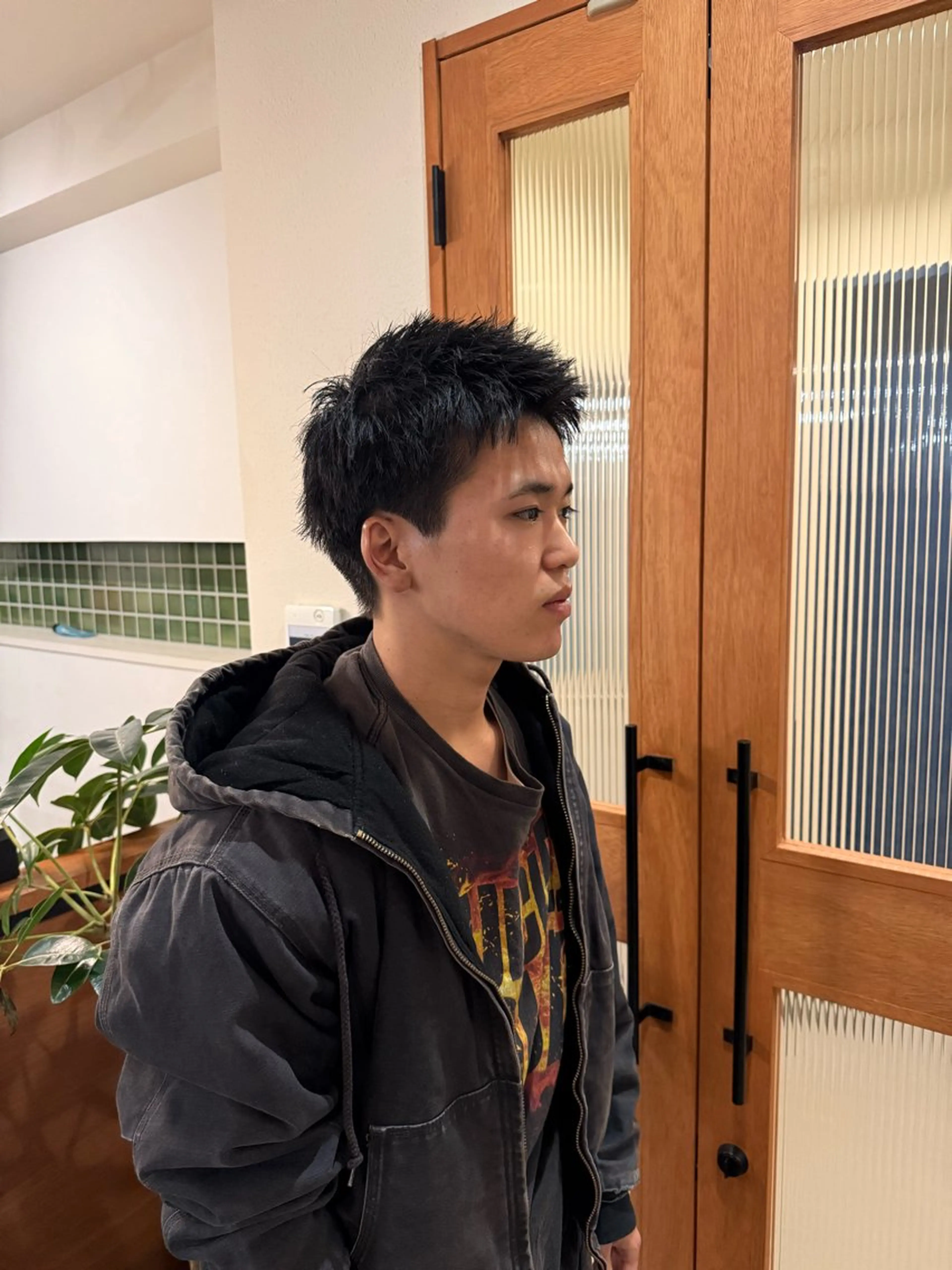 ショート メンズ 二村 洸太朗のヘアスタイル