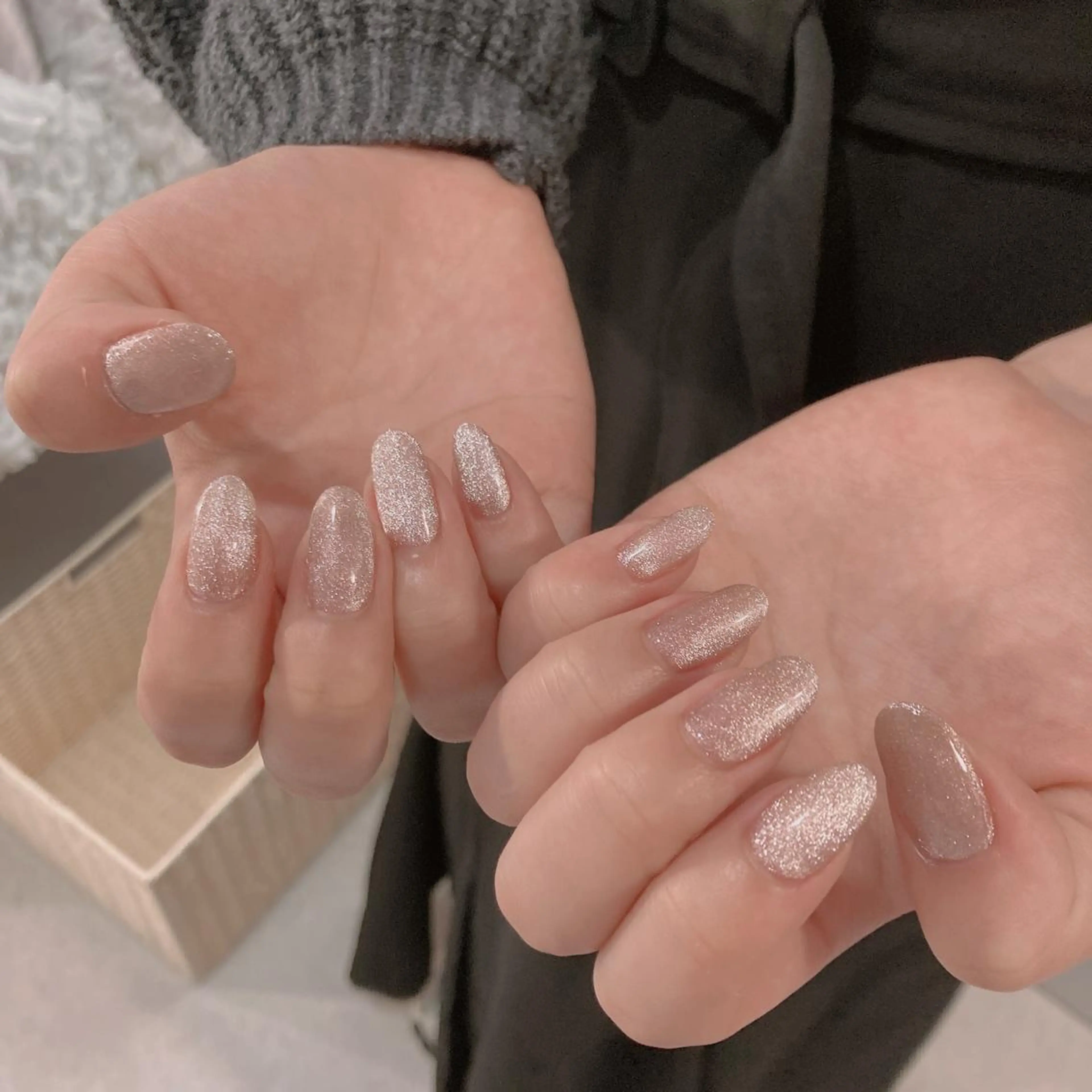 ネイル ハンドネイル 韓国ネイル/ワンホン ネイル🎀表参道3分のネイルデザイン