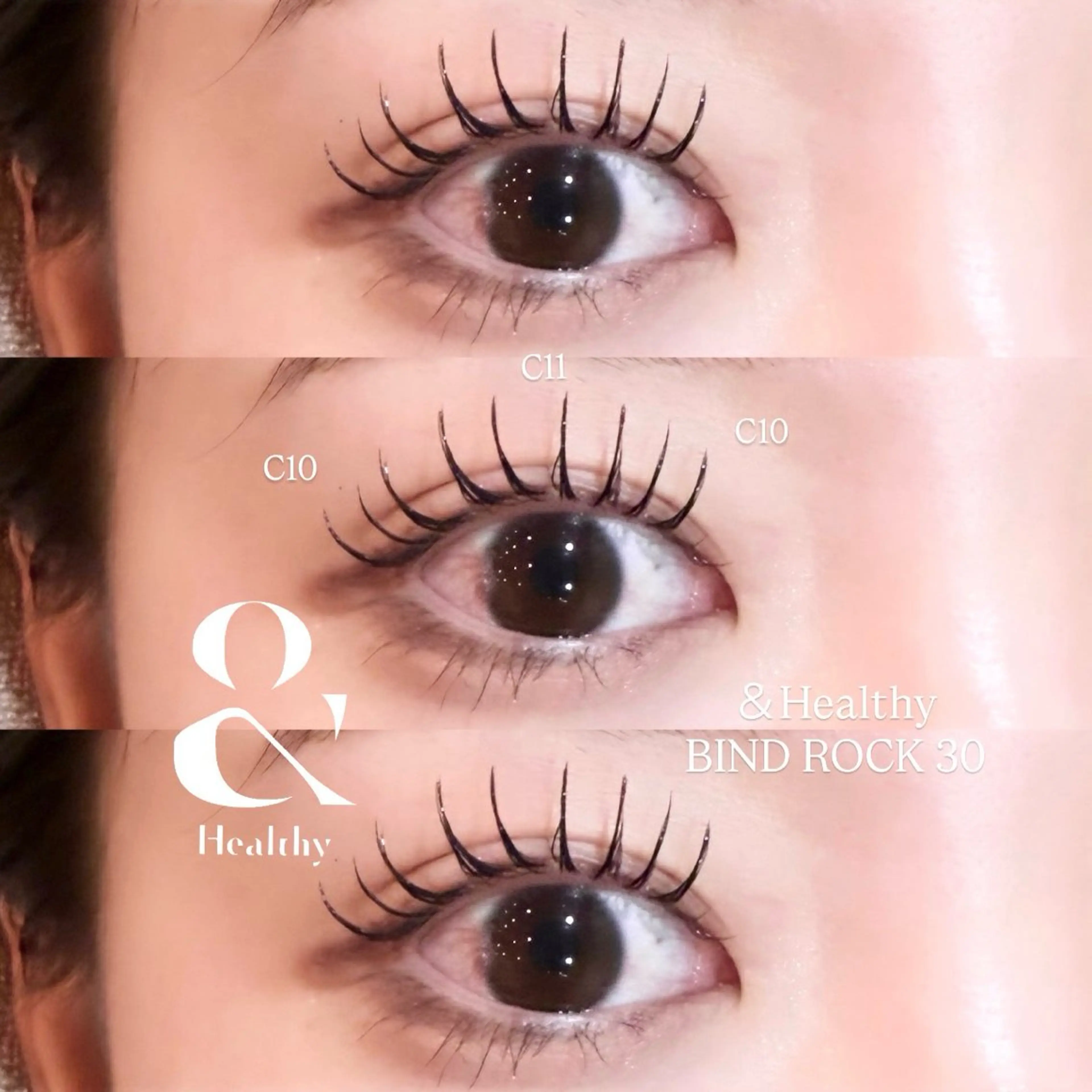 マツエク・マツパ バインドロック マツエク 千島 里歩のマツエク・マツパデザイン