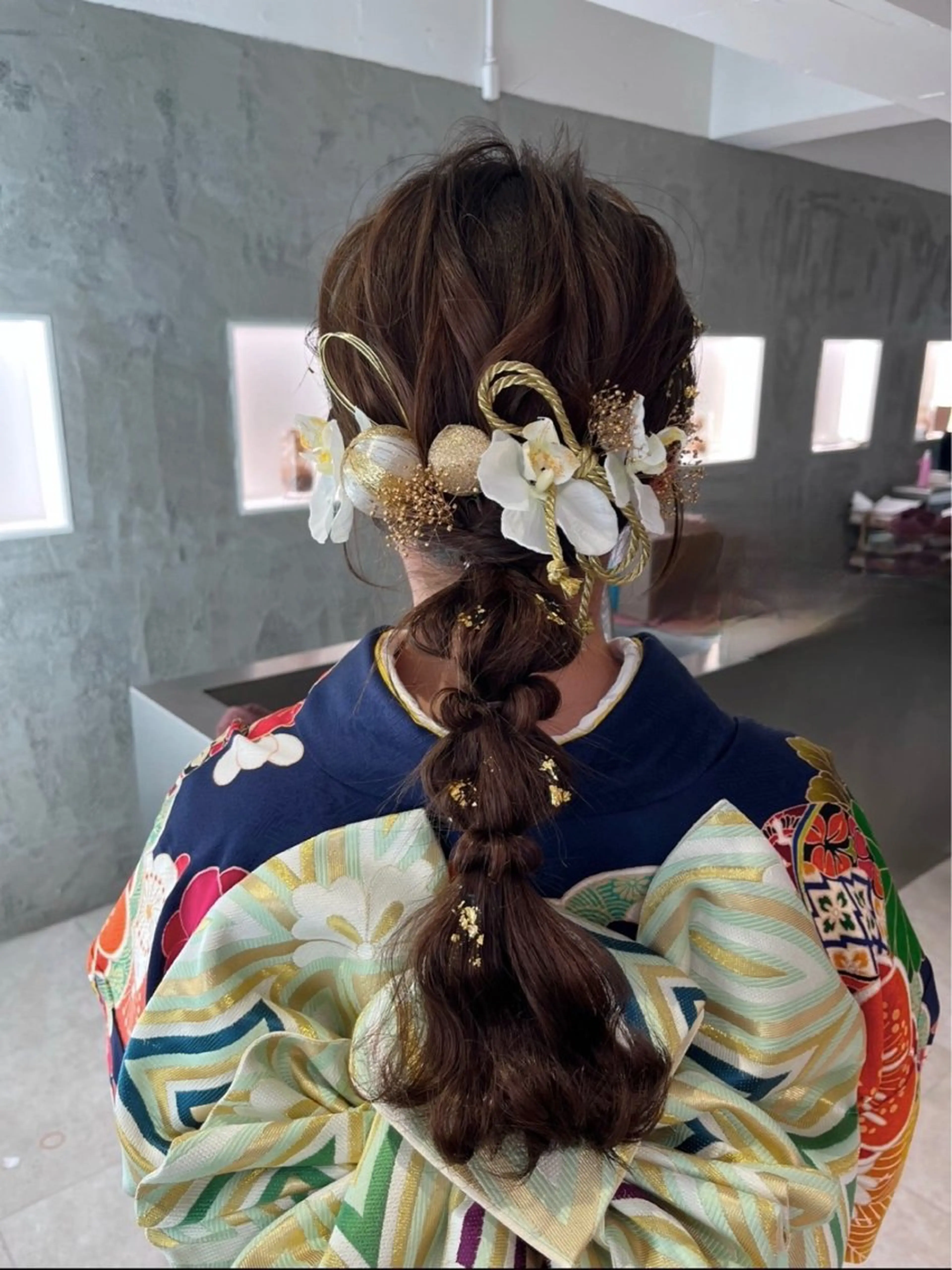 【2026年成人式】💐振袖着付け&ヘアセット💐の写真