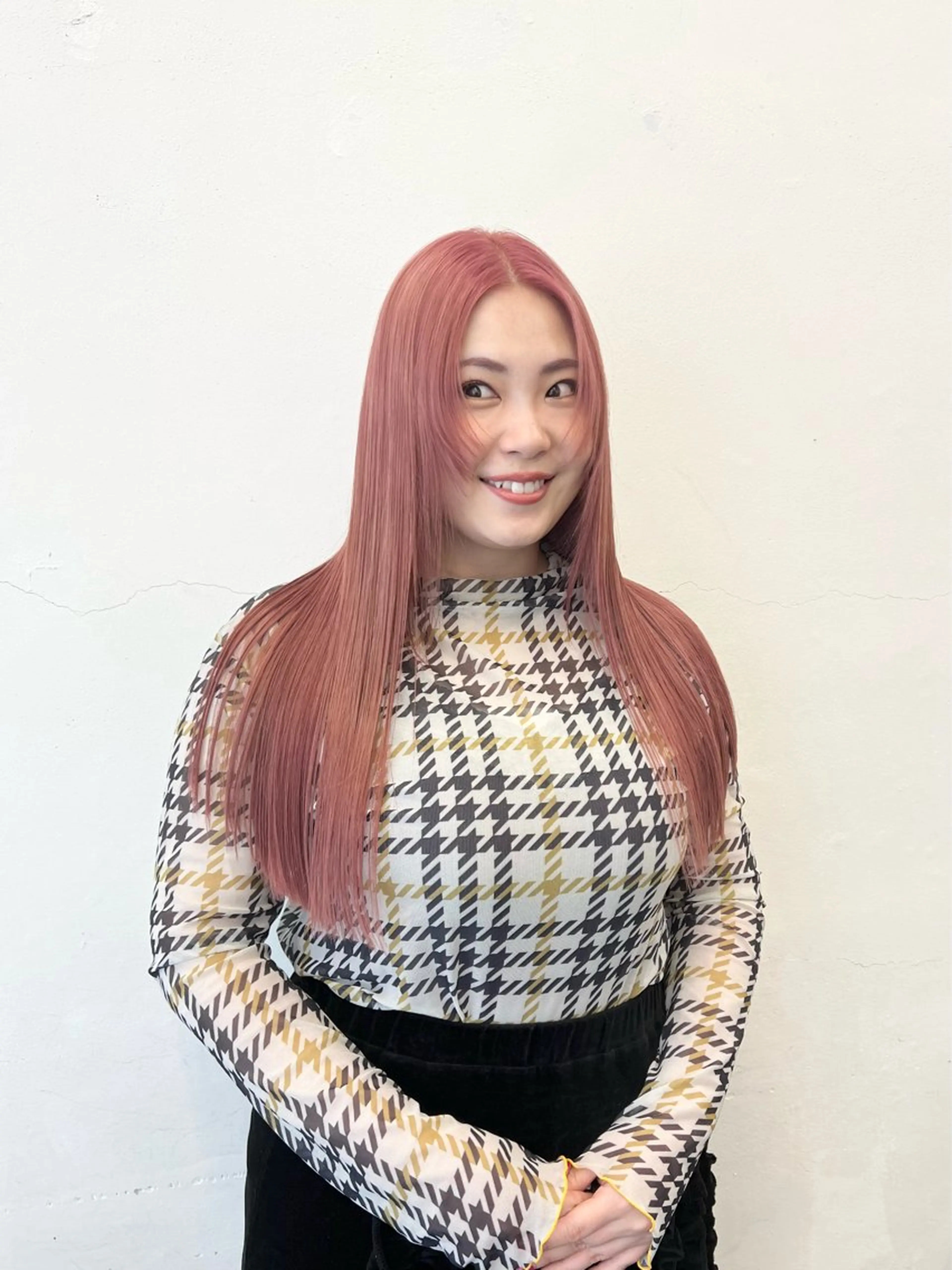 ミディアム カラー ベージュカラー ブリーチ ケアブリーチ デザインカラー ダブルカラー カット ヘアカラー トリートメント HARU//原宿🤍 リピート率NO.1のヘアスタイル