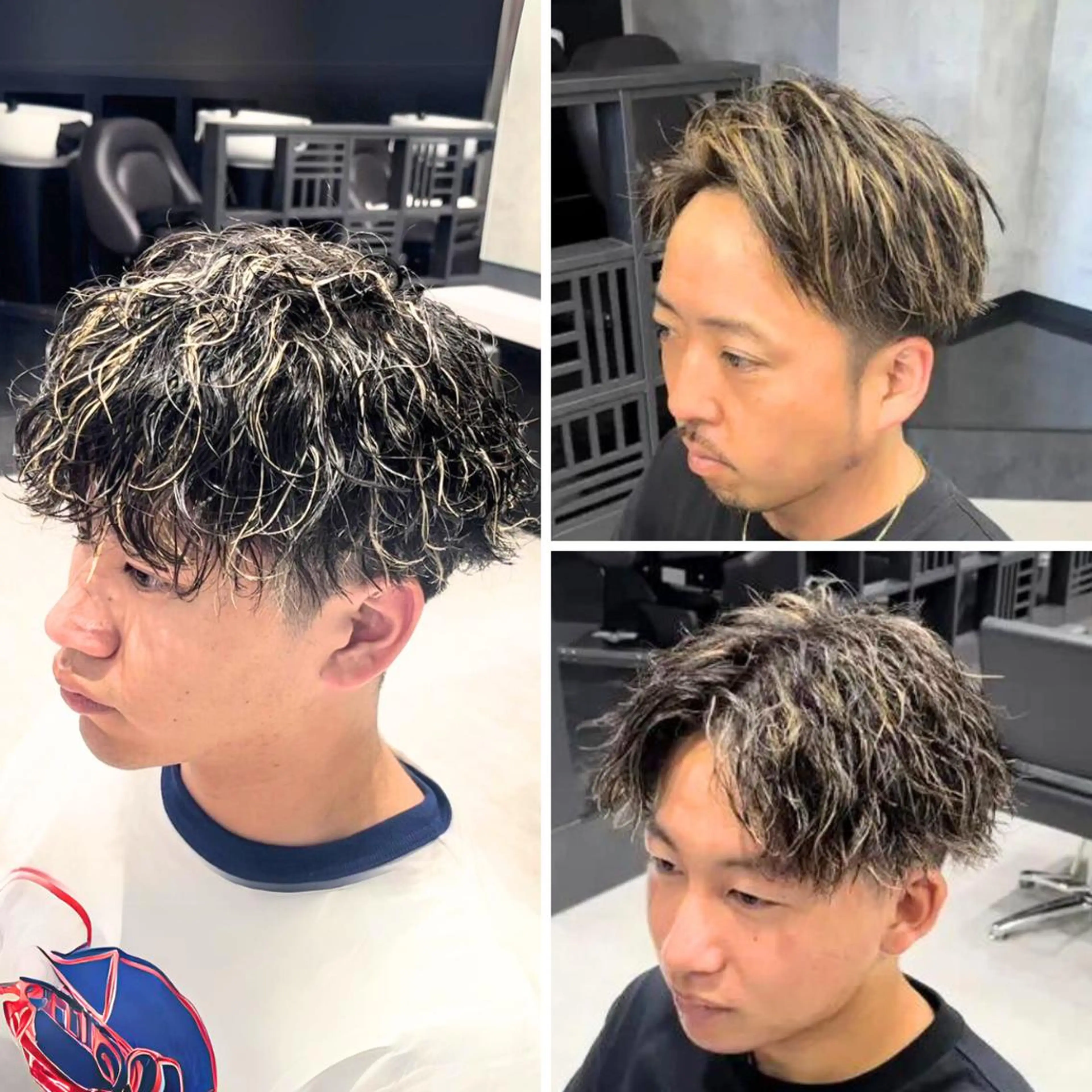 ショート メンズ 【店長】メンズ職人 短髪　ハイトーン🔥のヘアスタイル