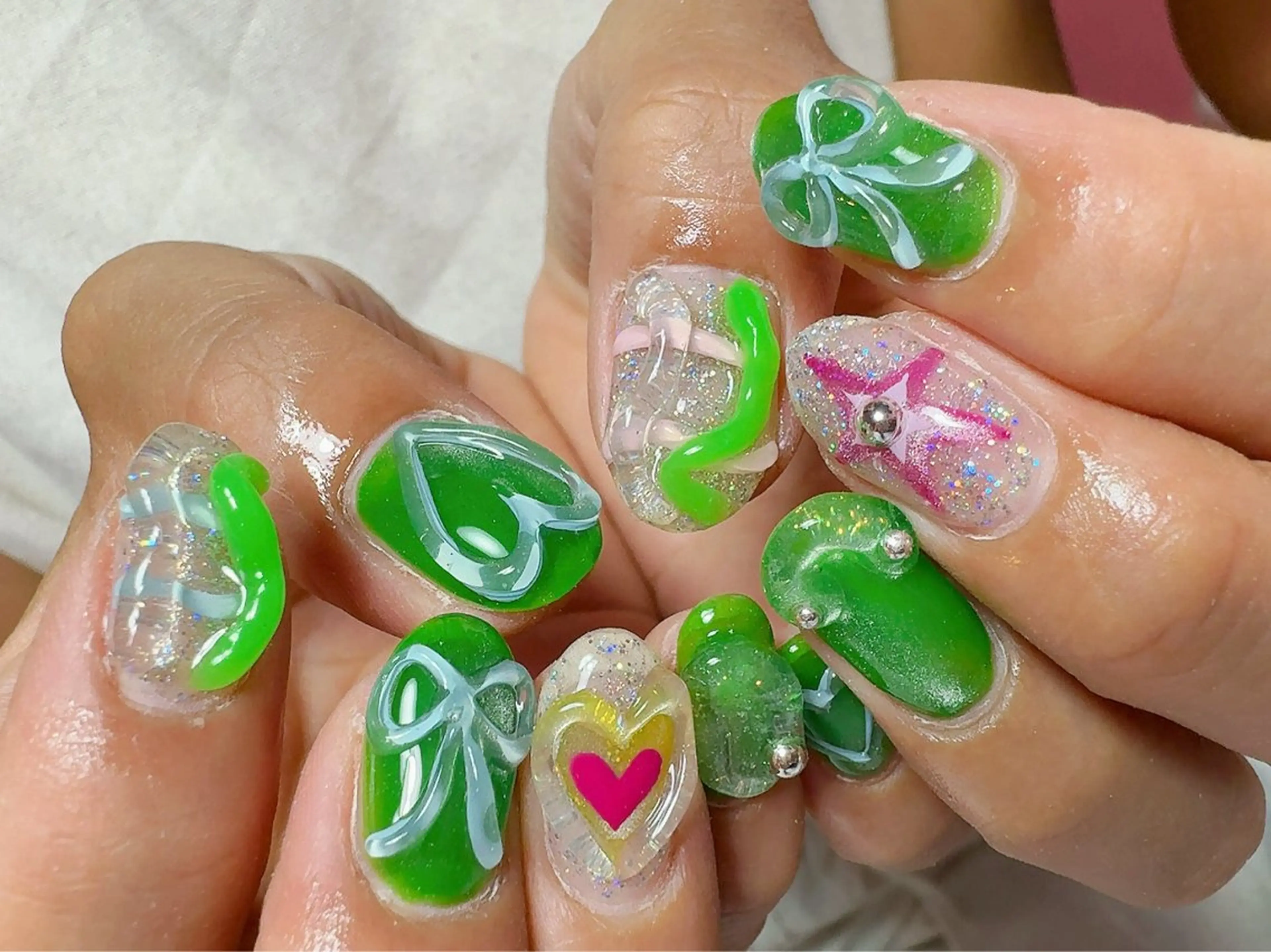 ネイル ハンドネイル Nail Atelier IamI所属・アイアムアイ 大村磨衣のネイルデザイン