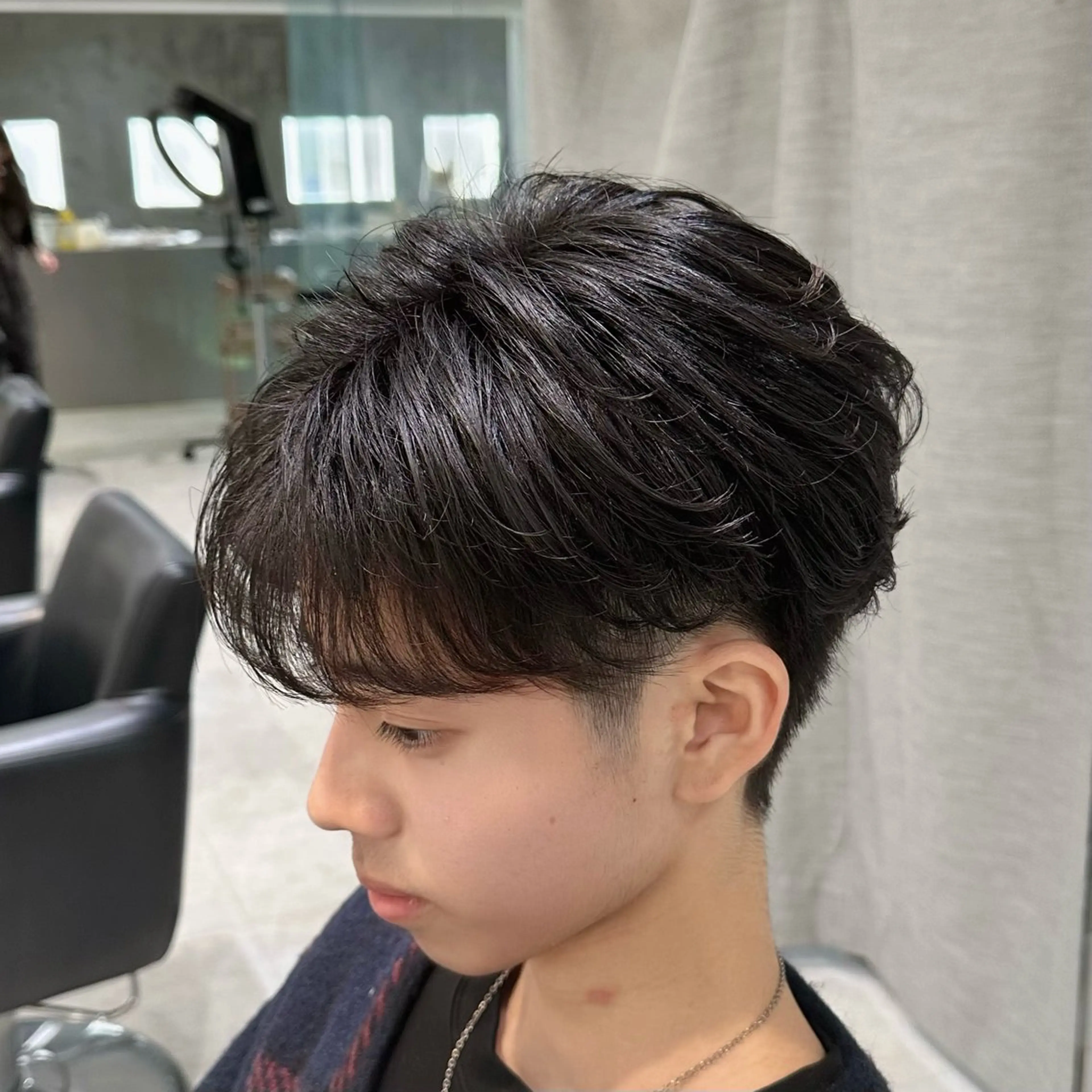 パーマ メンズ 横浜/カット/ パーマ/shuのヘアスタイル