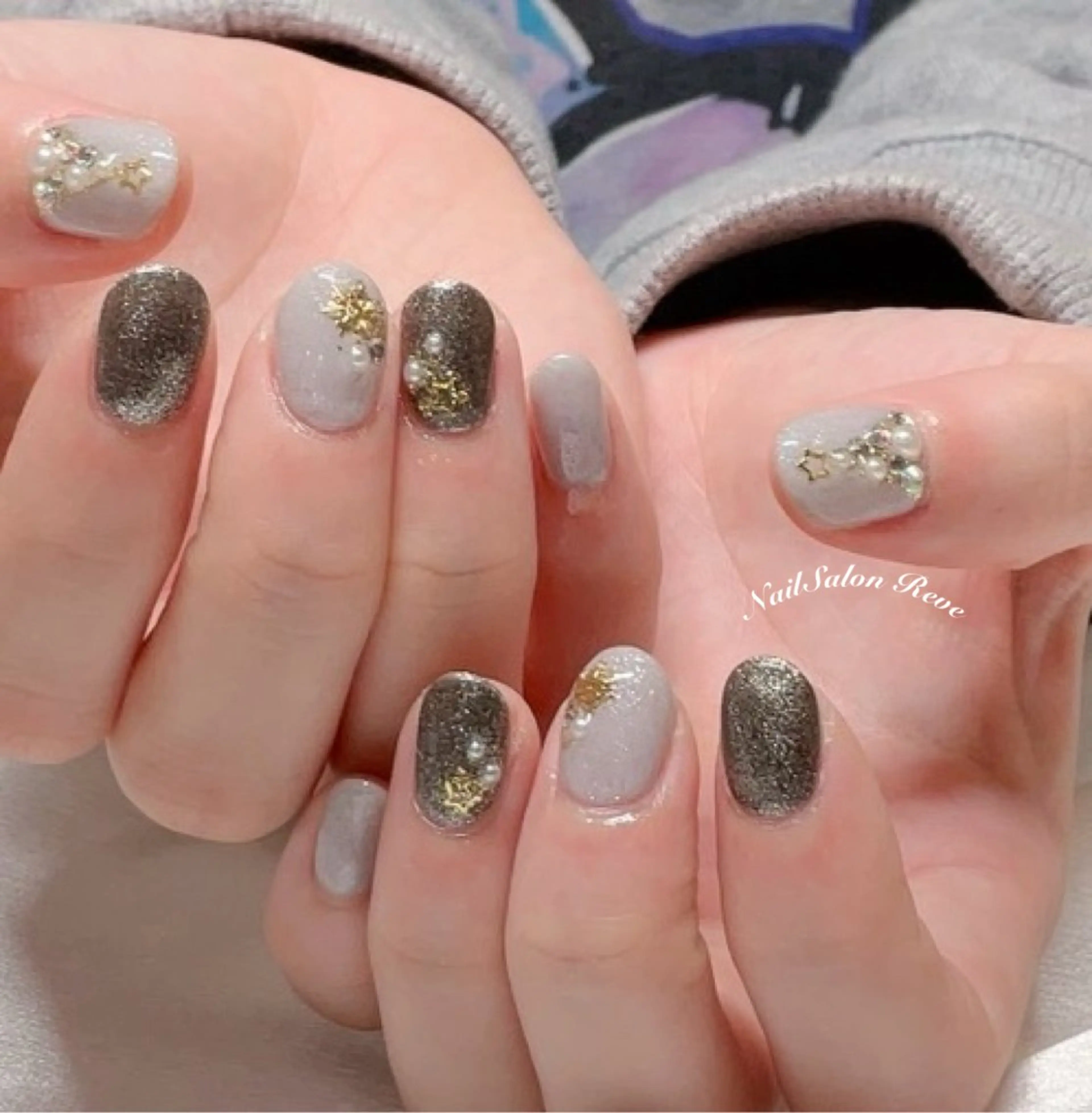 ネイル クリスマス ハンドネイル NailSalon   Reve（ネイルサロン レーヴ）所属・NailSalon Reveのネイルデザイン