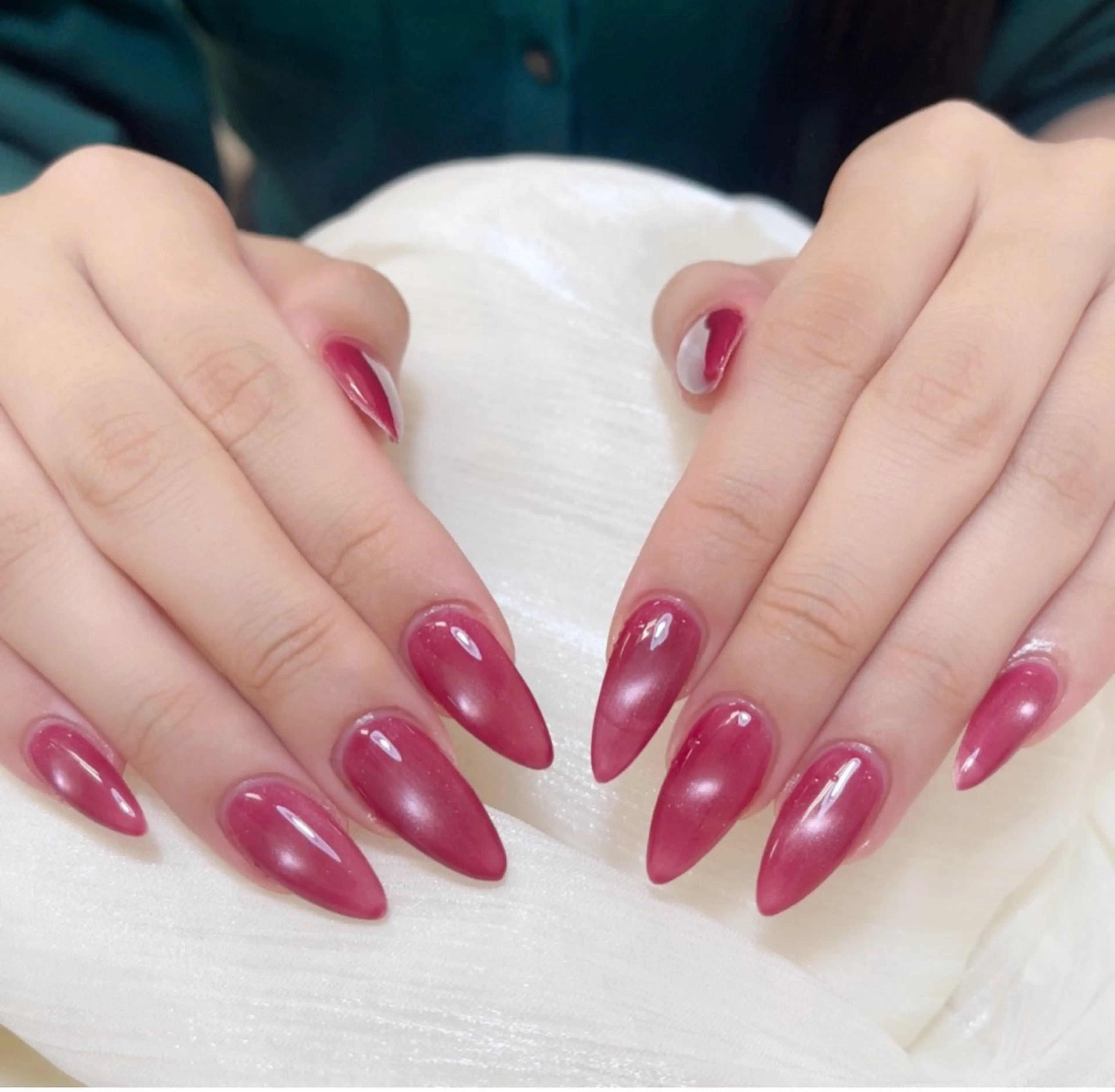 ネイル マグネットネイル ネイルチップ DUO MI所属・陳 rinaのネイルデザイン