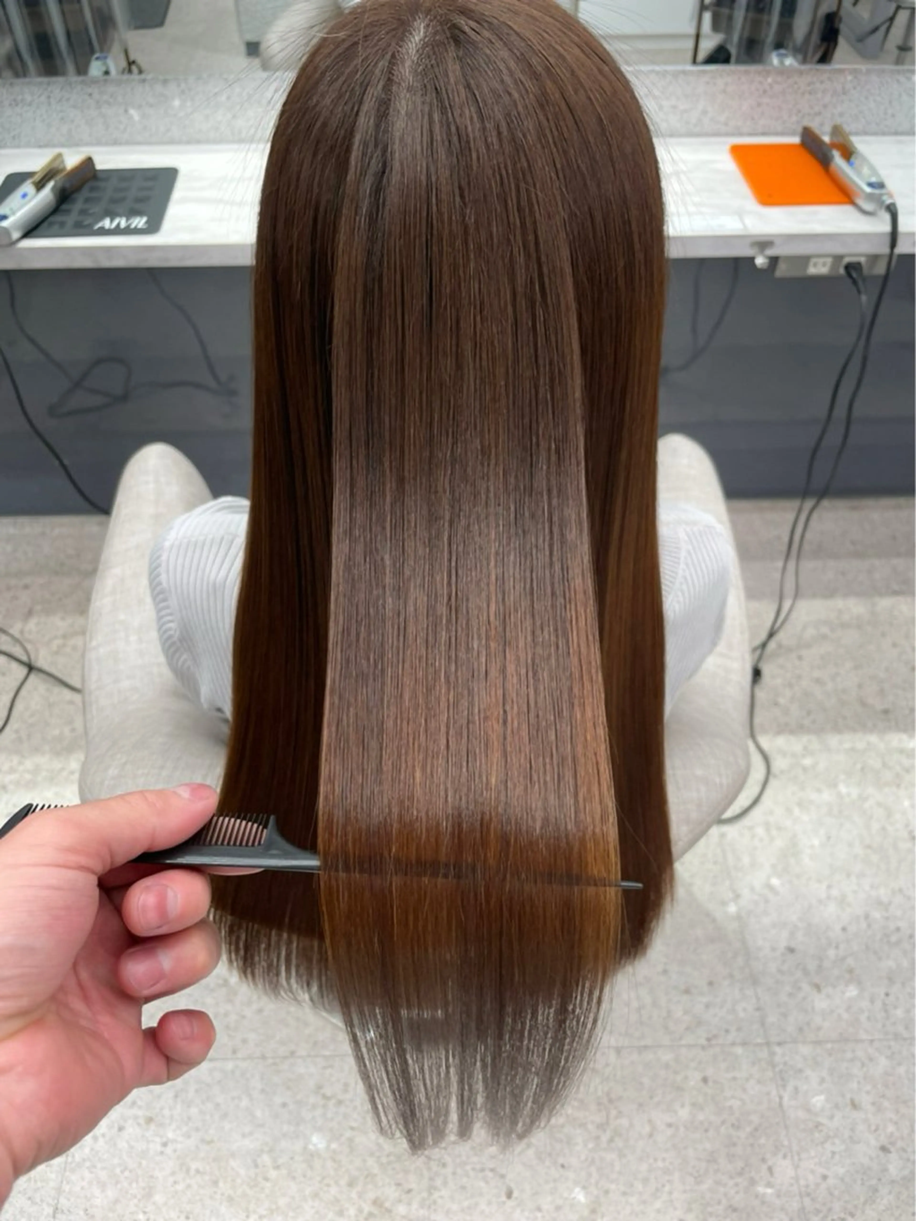 セミロング 🍐シャドウパーマ メンズ特化/守岡🍐のヘアスタイル