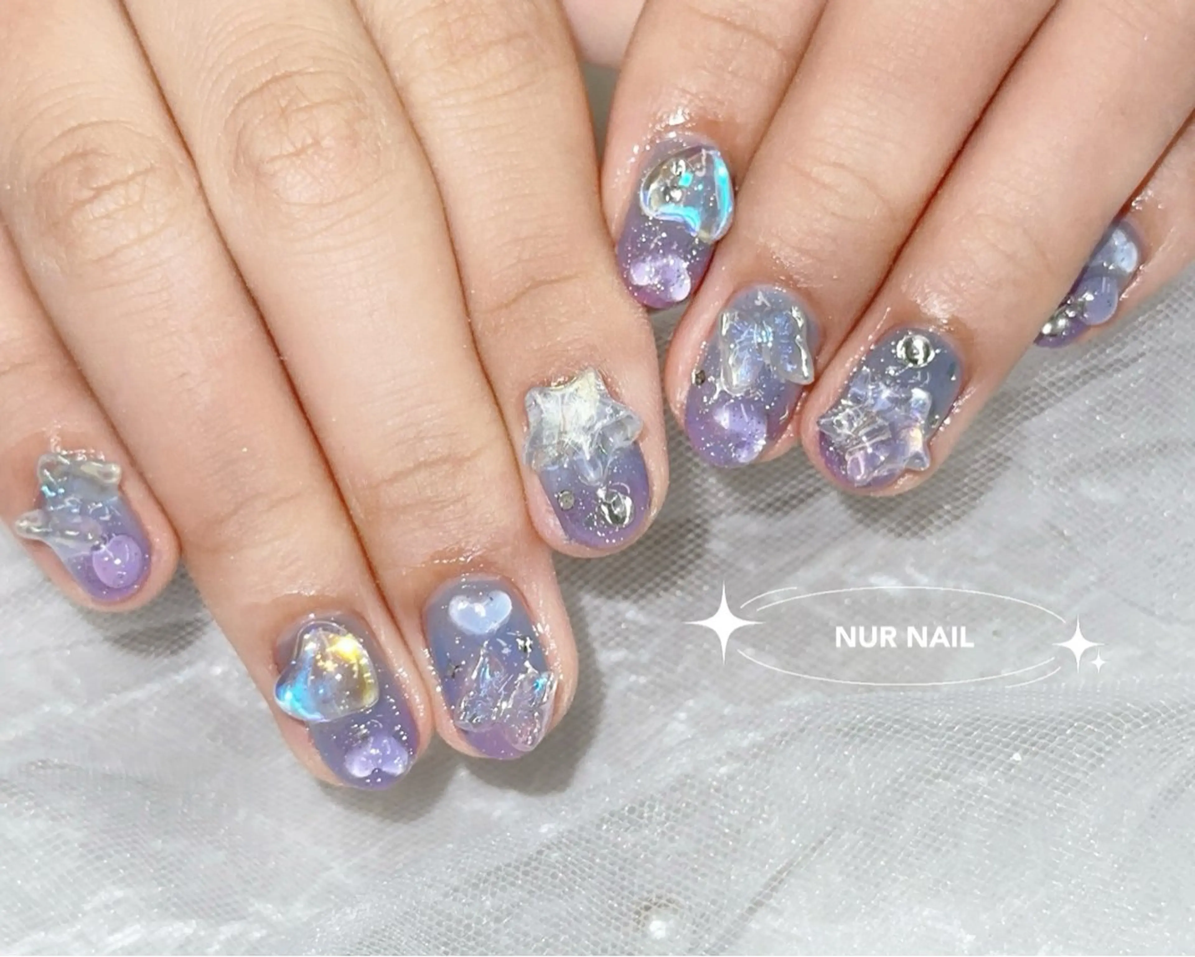ネイル 🫧NUR NAIL✨のネイルデザイン
