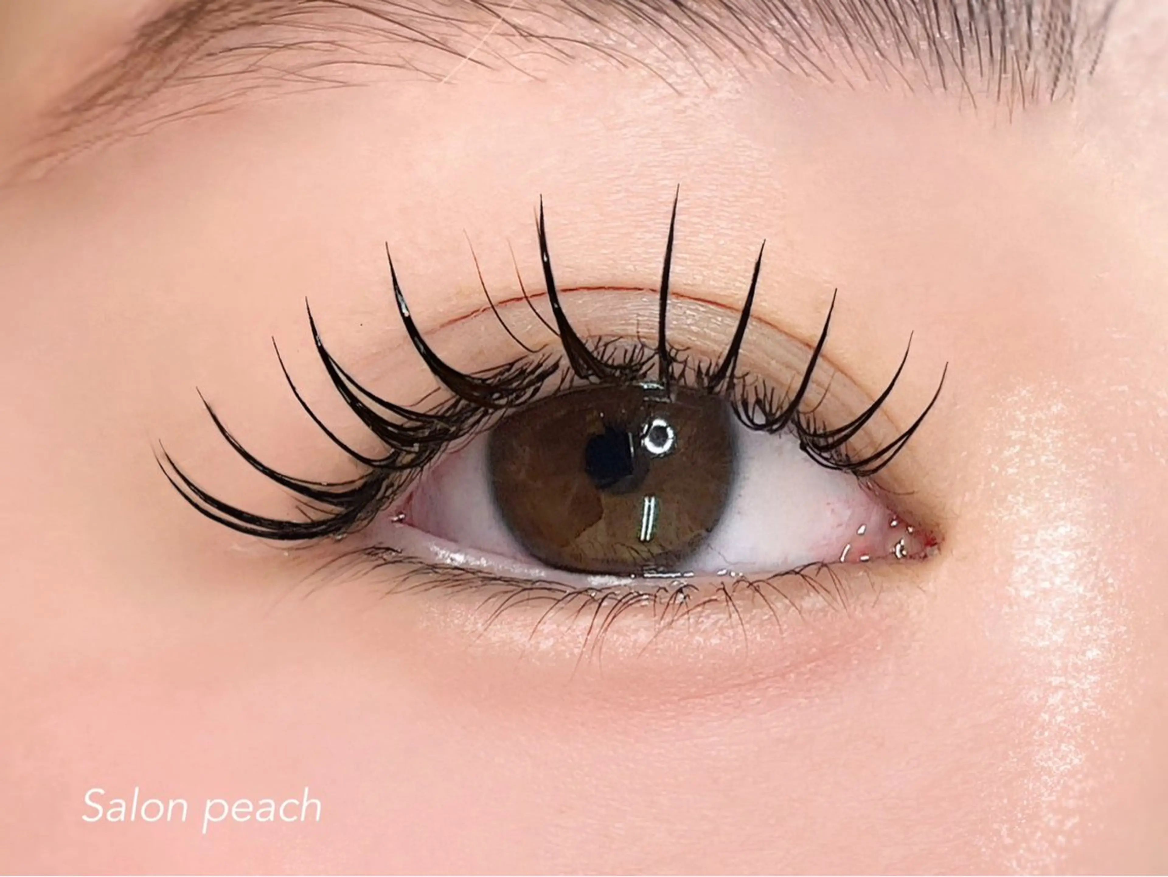 LEDマツエク　フラットラッシュ120本　コーティング仕上げ✨（束感仕上げ可能♡）の写真