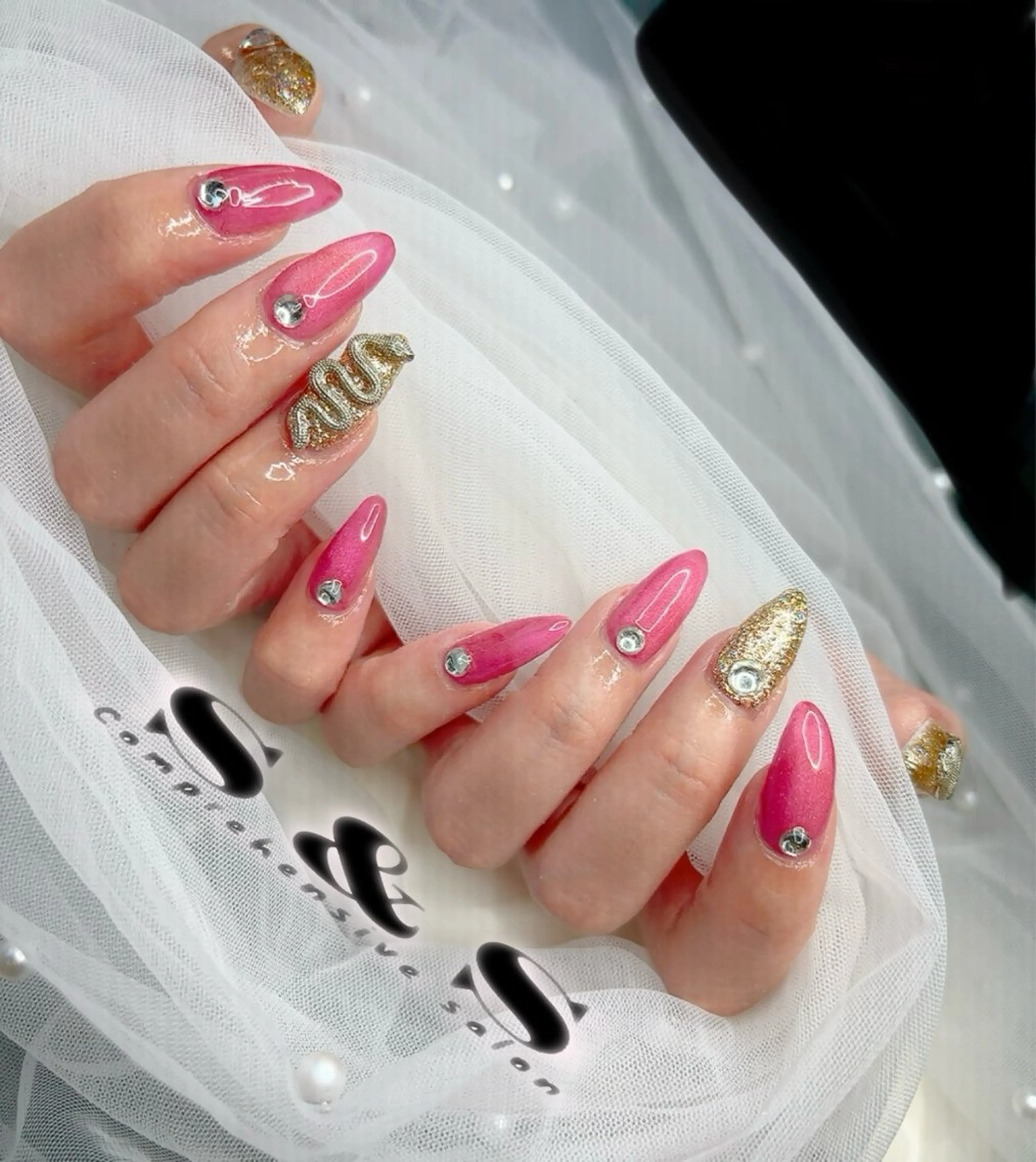 ネイル 長さ出し メンズネイル 持ち込み S&S 村田小百合のネイルデザイン