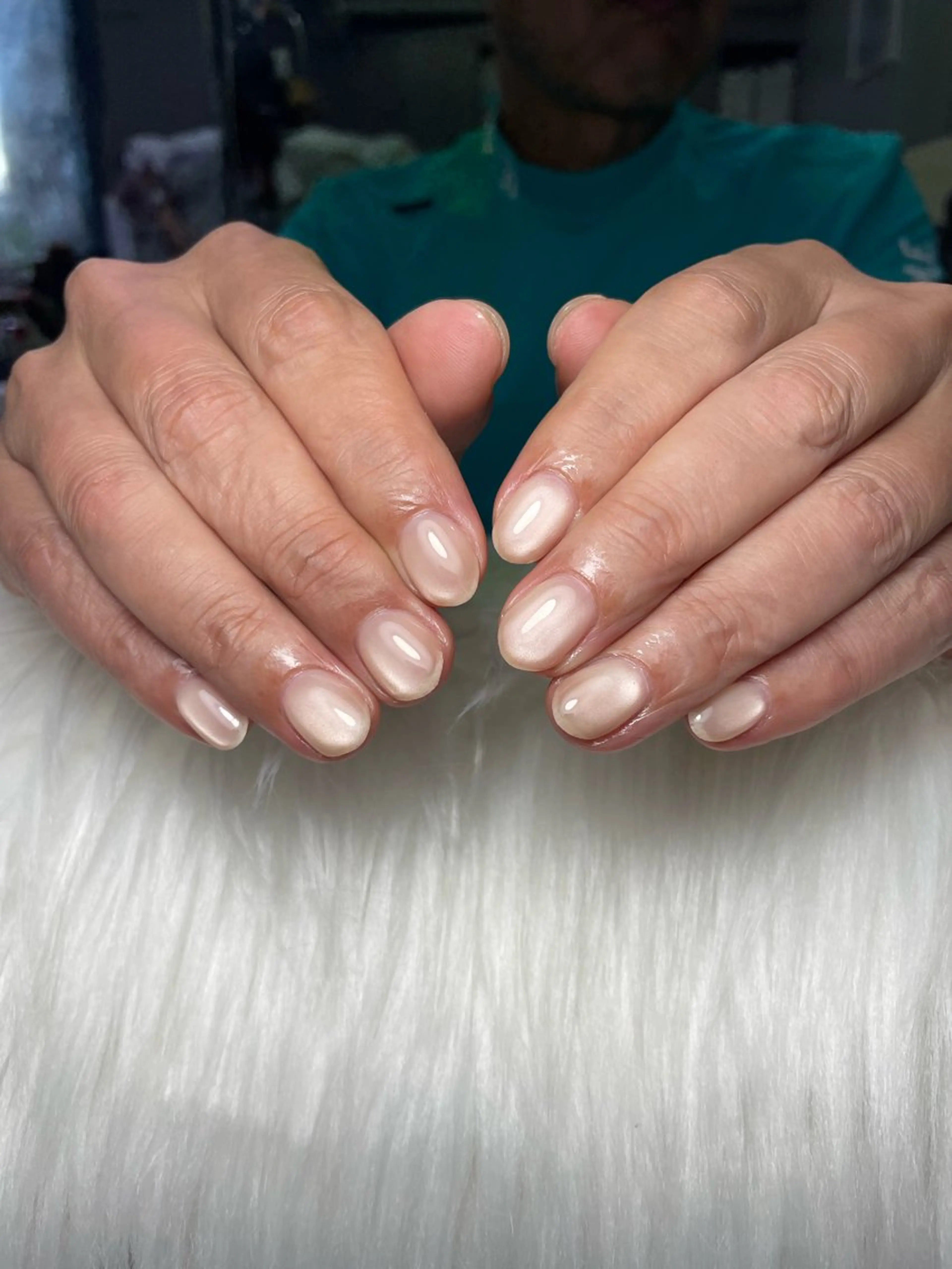 ネイル マグネットネイル ハンドネイル ハンドケア 美容室るーじゅ所属・美容室 るーじゅ/しいの木台のマツエク・マツパデザイン