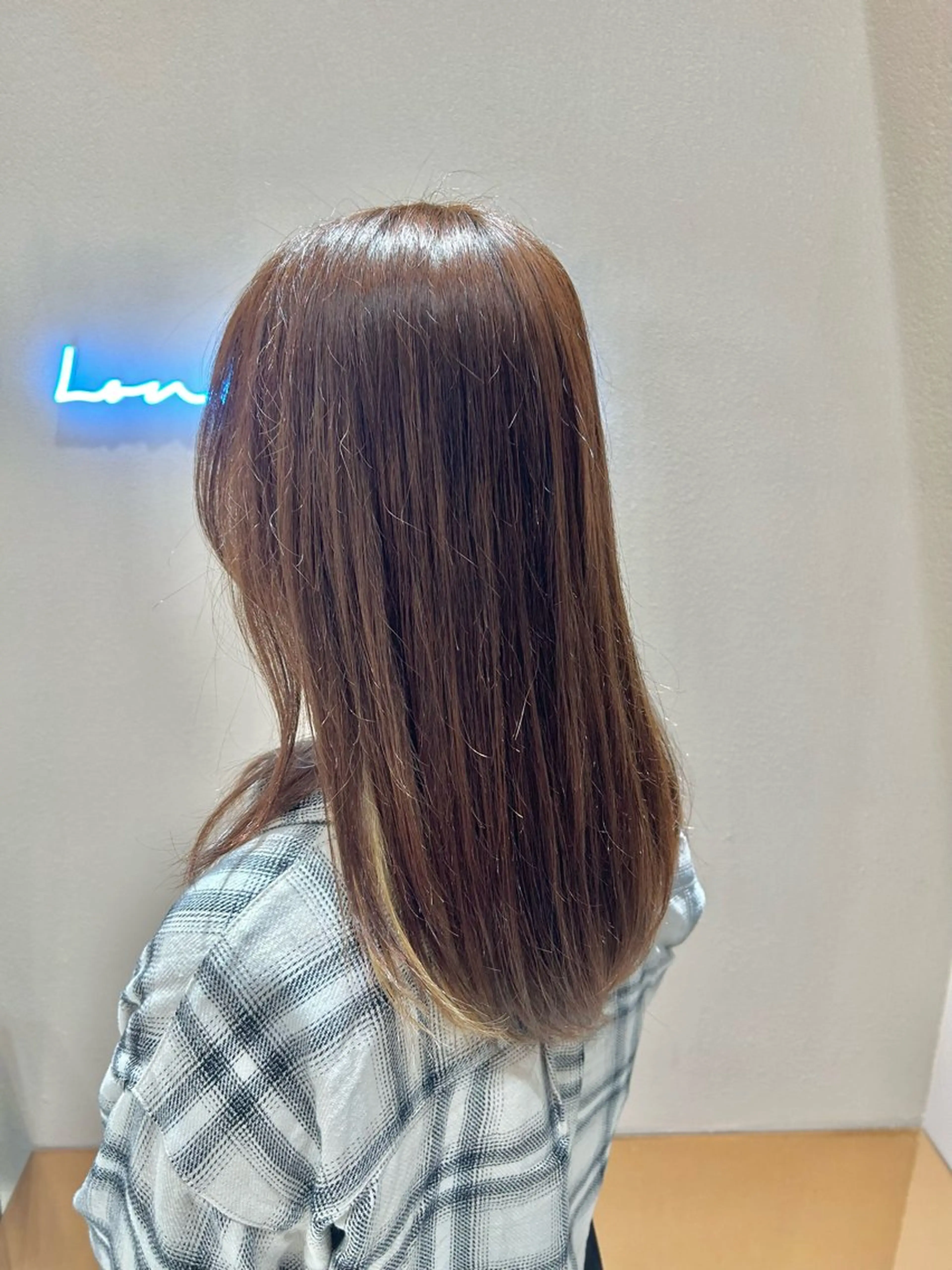 カラー 暖色カラ-ෆ˚顔周り 🎀ོ白岩亜実🎀ོのヘアスタイル