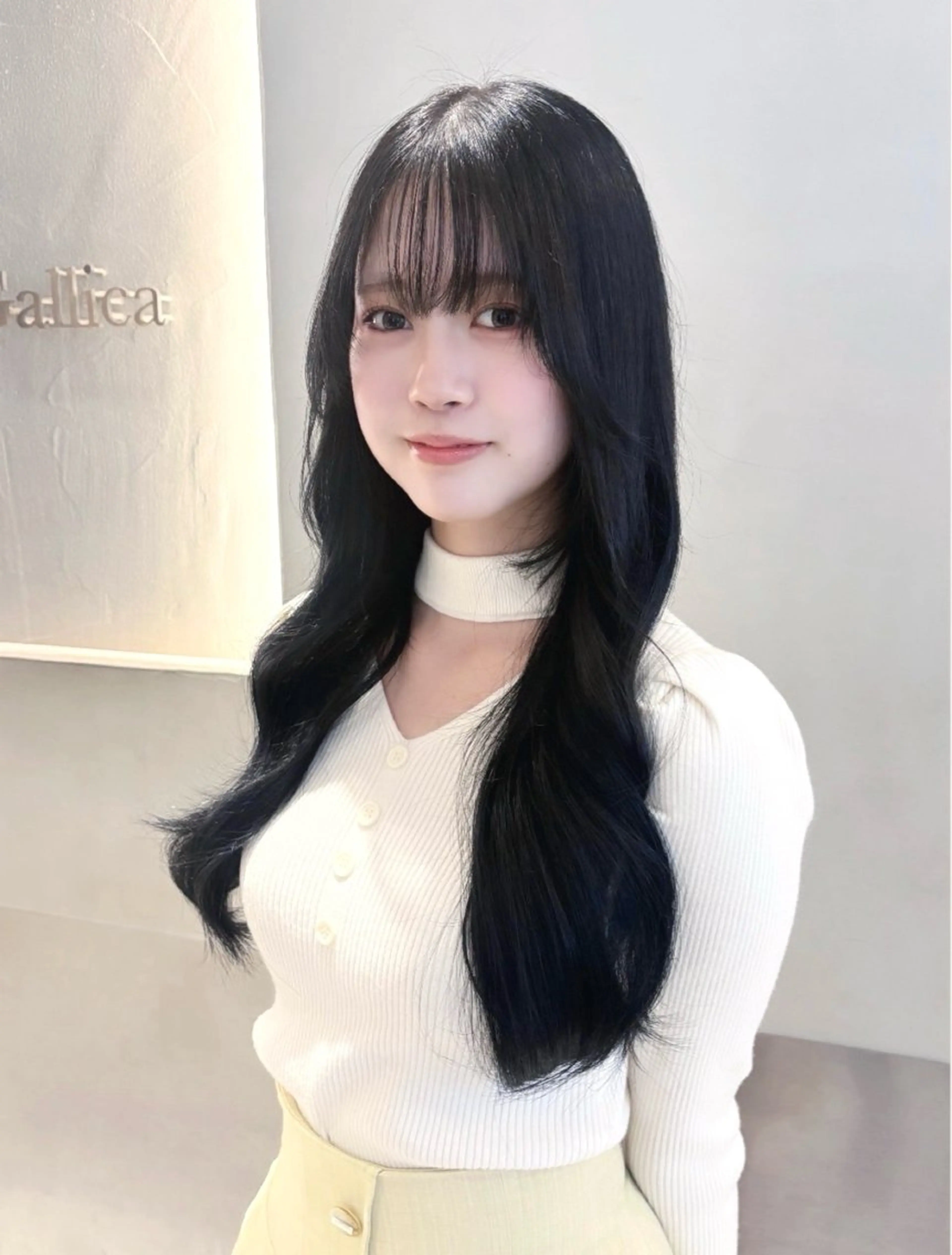 ロング カラー ヘアカラー ワンホン/韓国ヘア 🤍amiのヘアスタイル