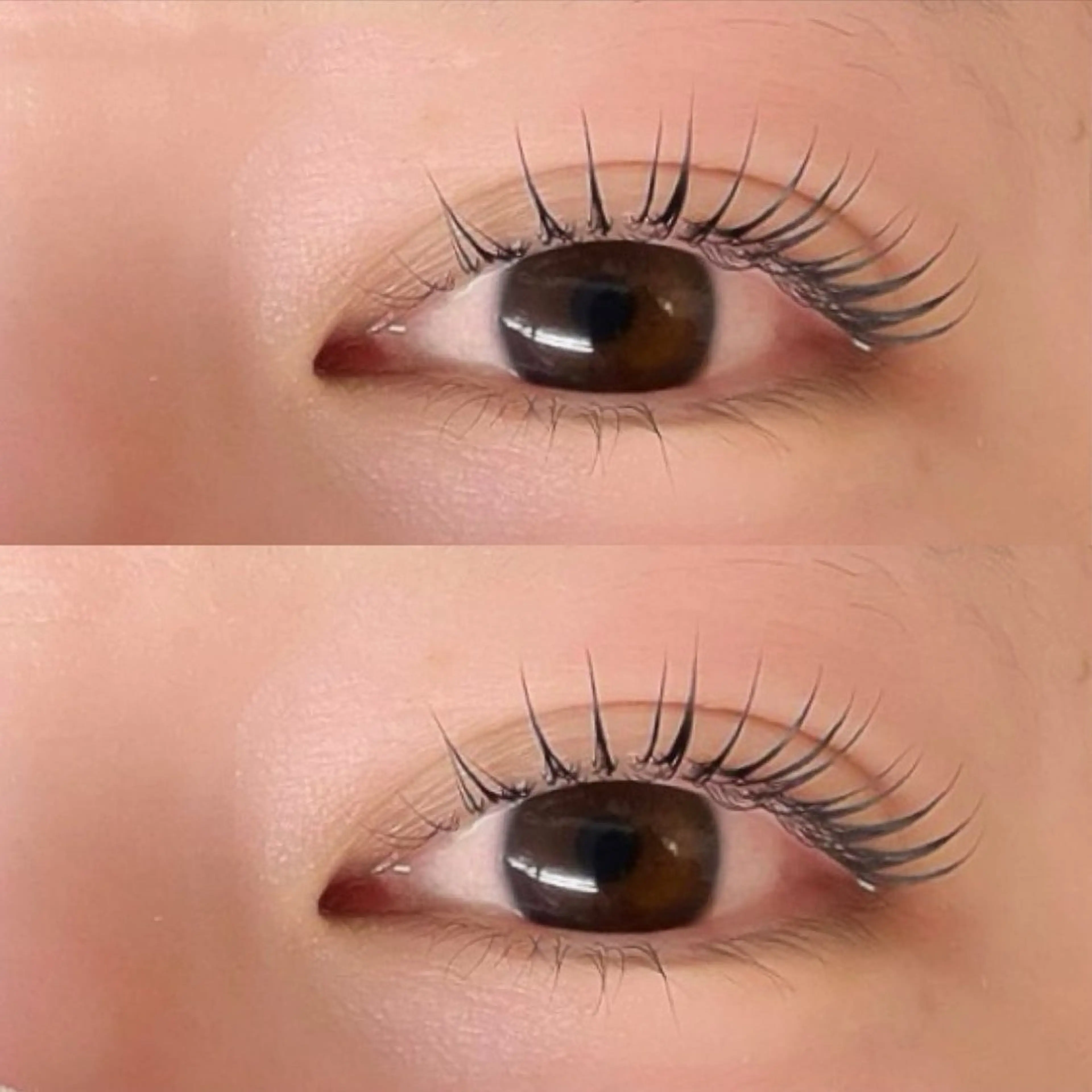 ☁️人気No.1ダメージレスまつ毛パーマ👀✨️メーテルロッド取り扱いあり◎〈アイシャンプー&束感コーティング仕上げ付〉の写真