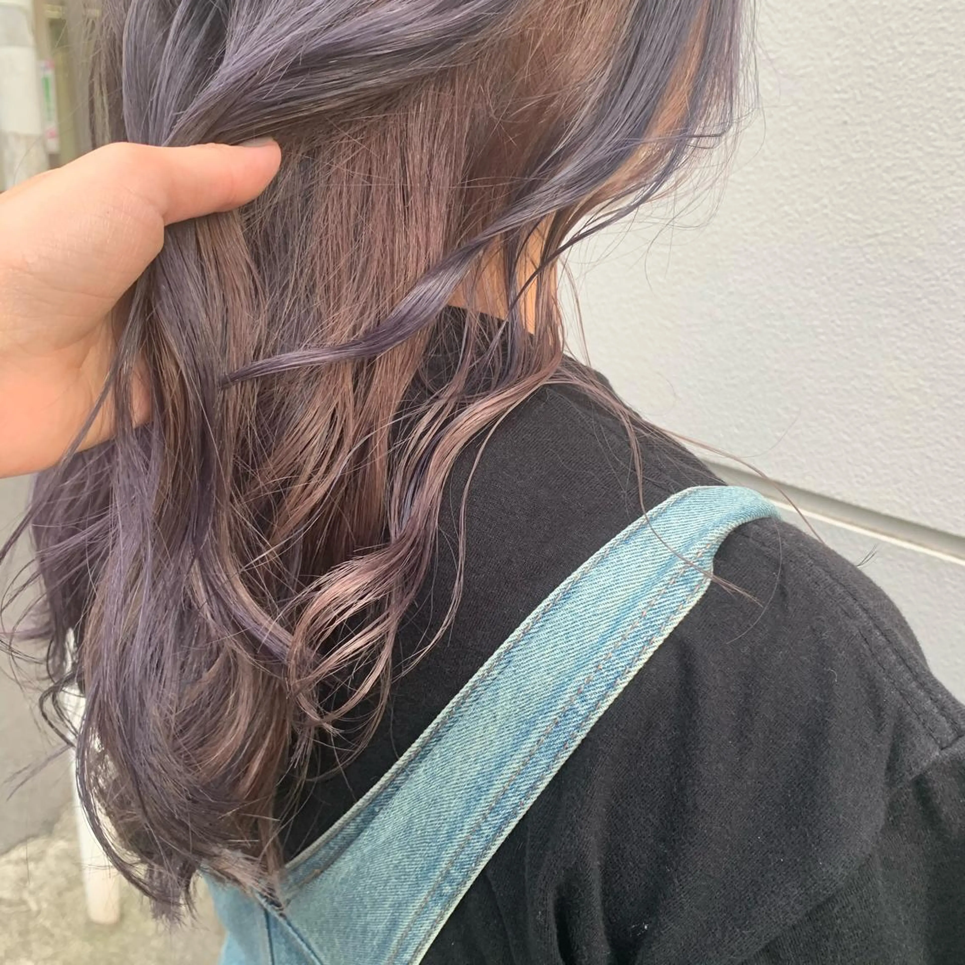 ロング カラー ヘアアレンジ サナ🌱 切りっぱなしボブのヘアスタイル