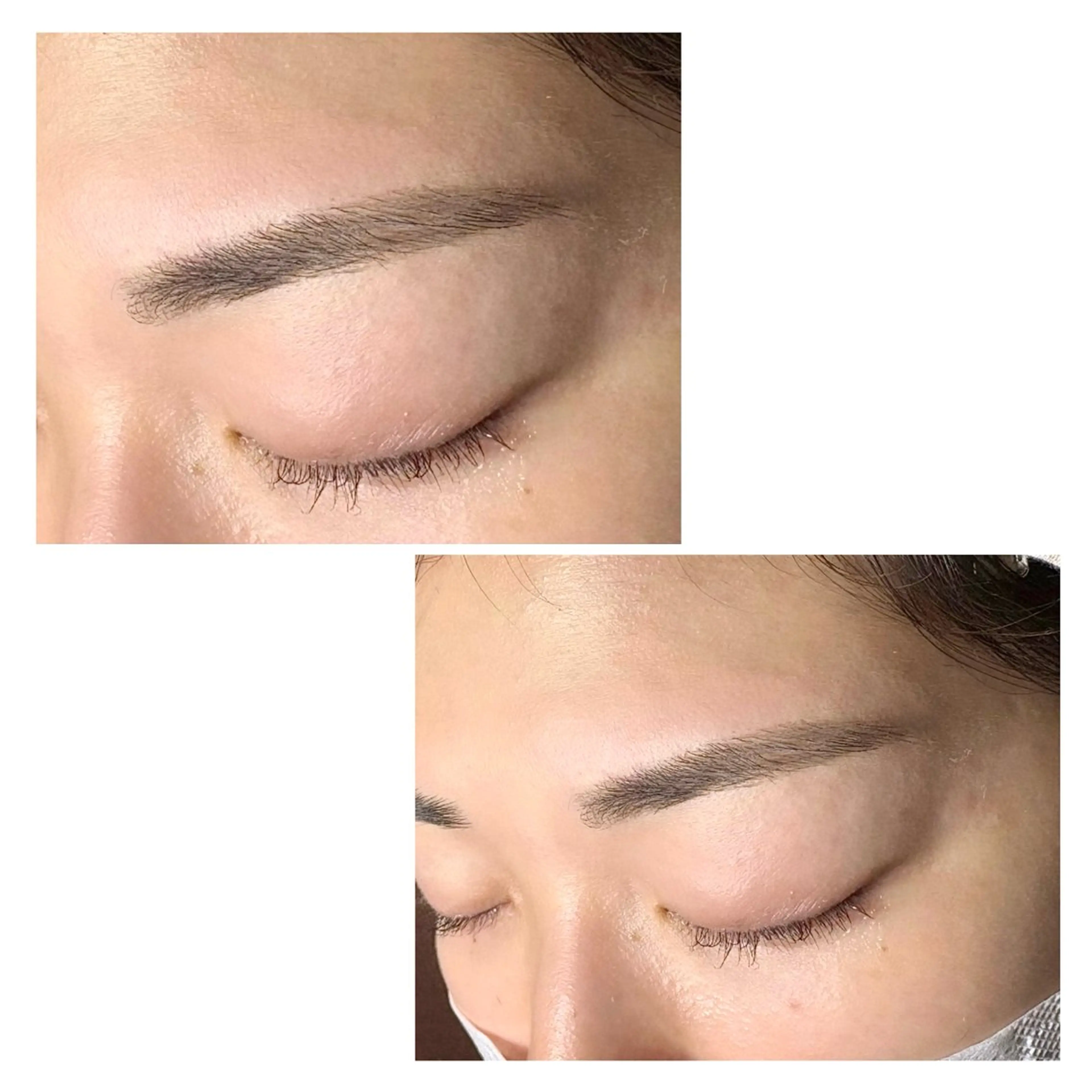 【ミニモ限定】アイブロウデザイン WAX+メイク仕上げ🌟垢抜け眉毛でトーンアップした明るい顔に💖（＋500カラー可）の写真