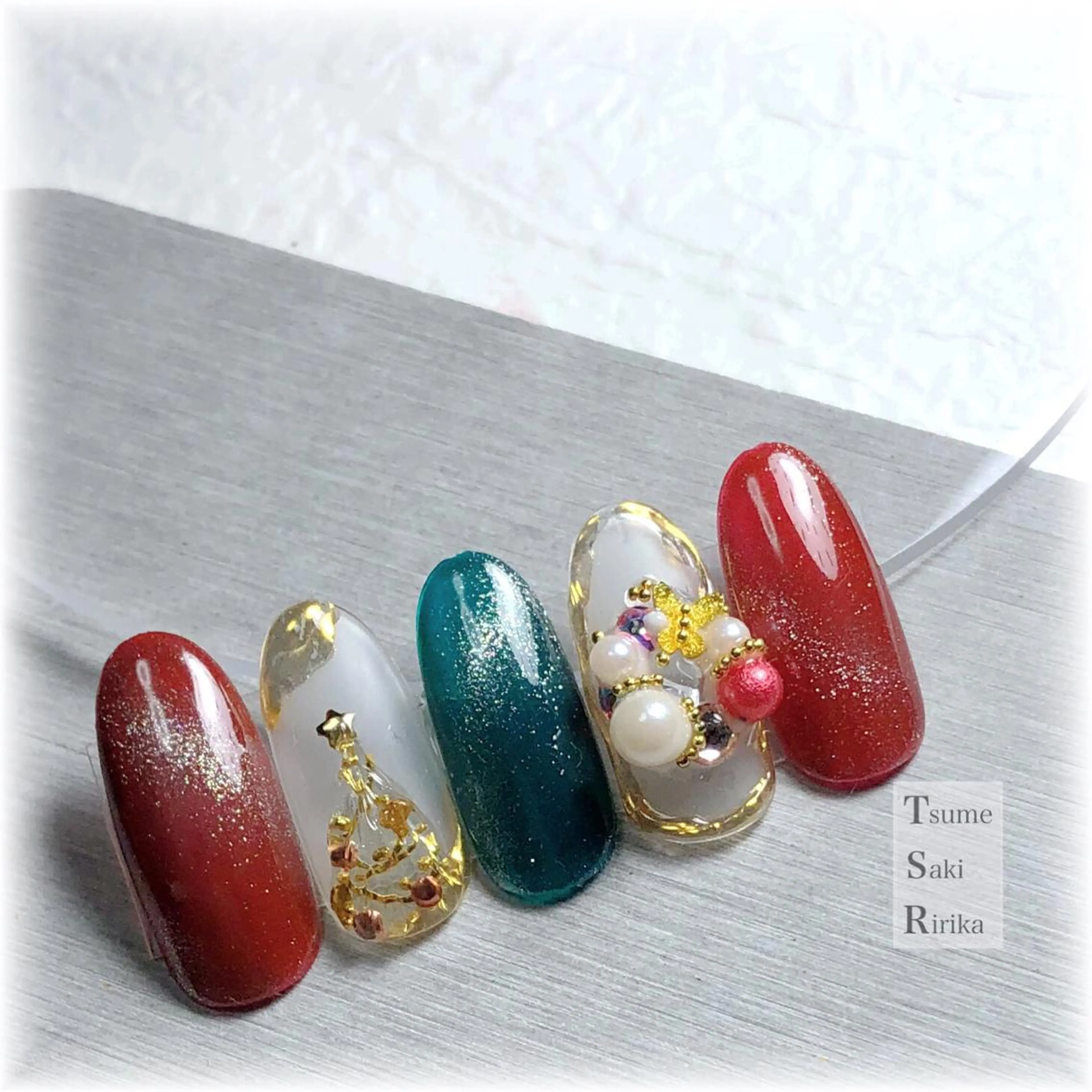 ネイル ハンドネイル ハンドケア 爪咲 りり花のネイルデザイン