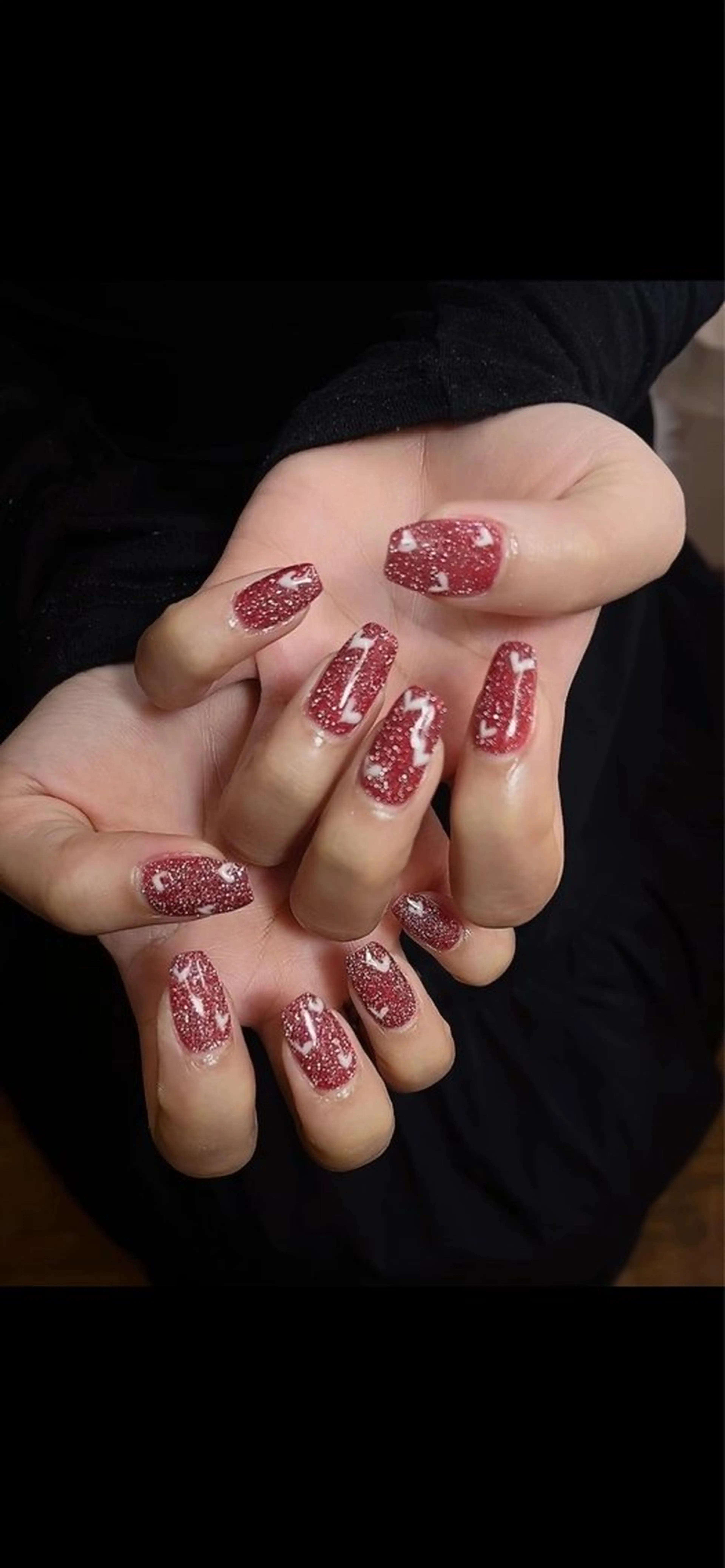 ネイル ハンドネイル LOVE NAIL 💕Sonoのネイルデザイン