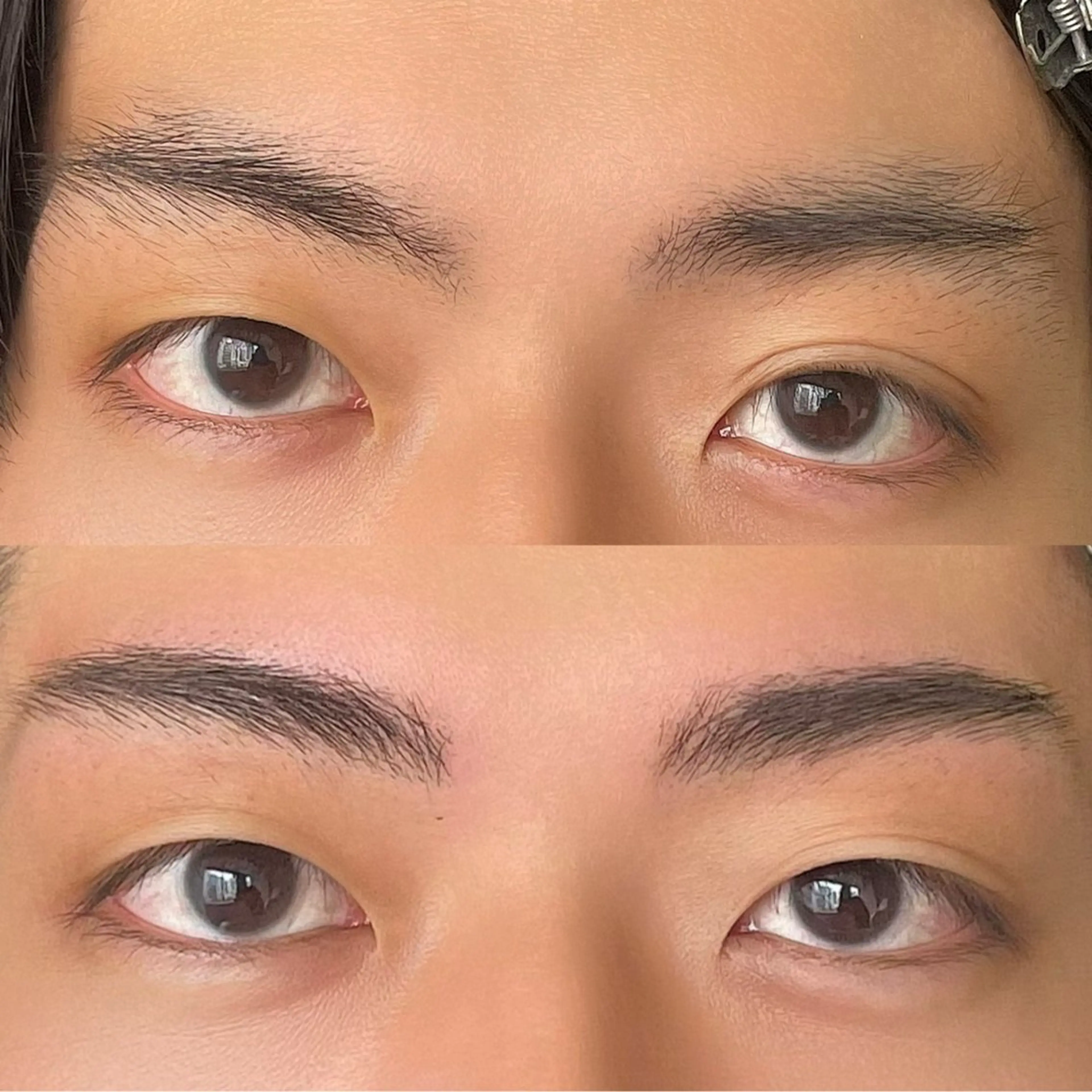 🫧ハリウッドブロウ🫧　毛流れ矯正で下がり眉などお悩み改善✨の写真