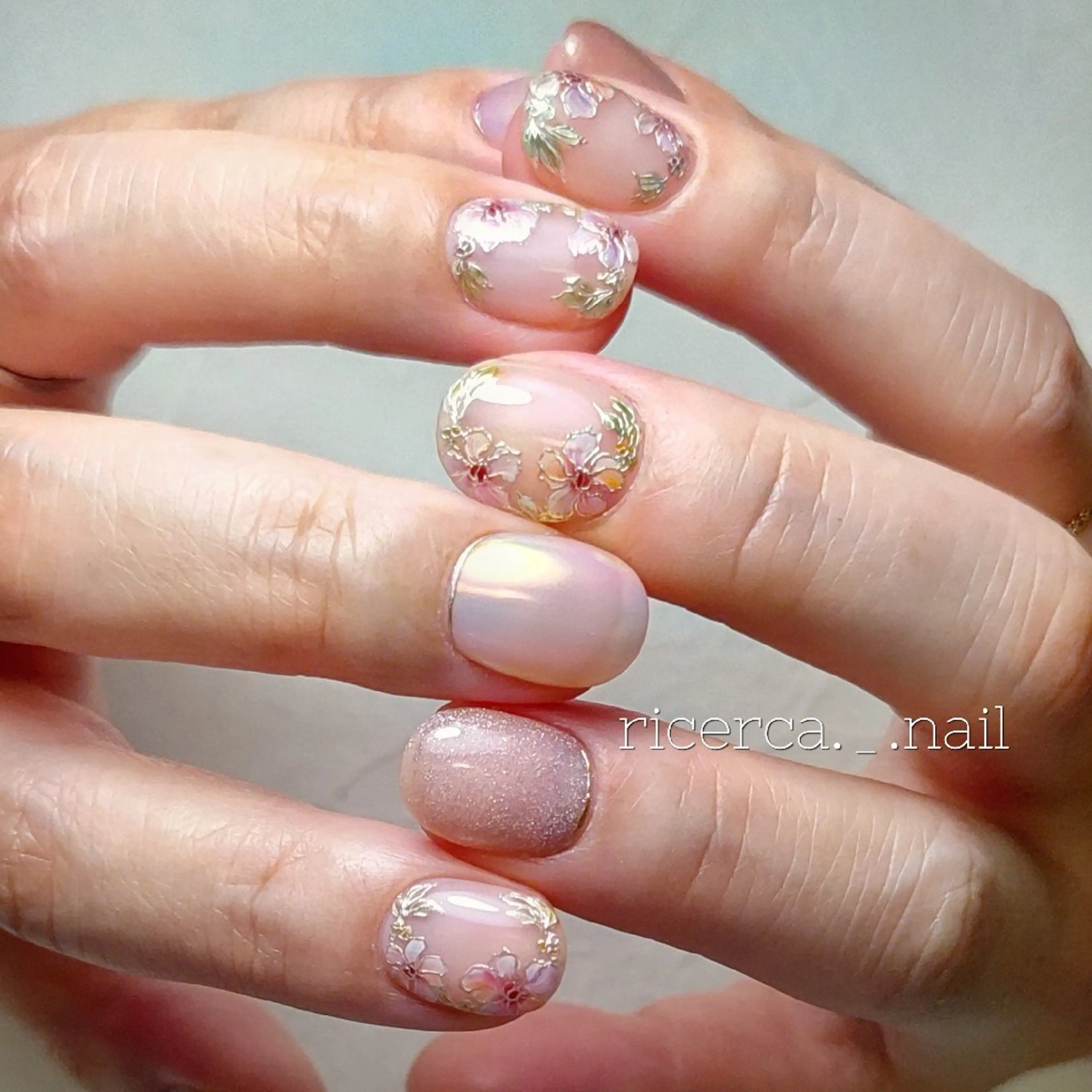 ネイル ricerca._. nail ちゃこのネイルデザイン