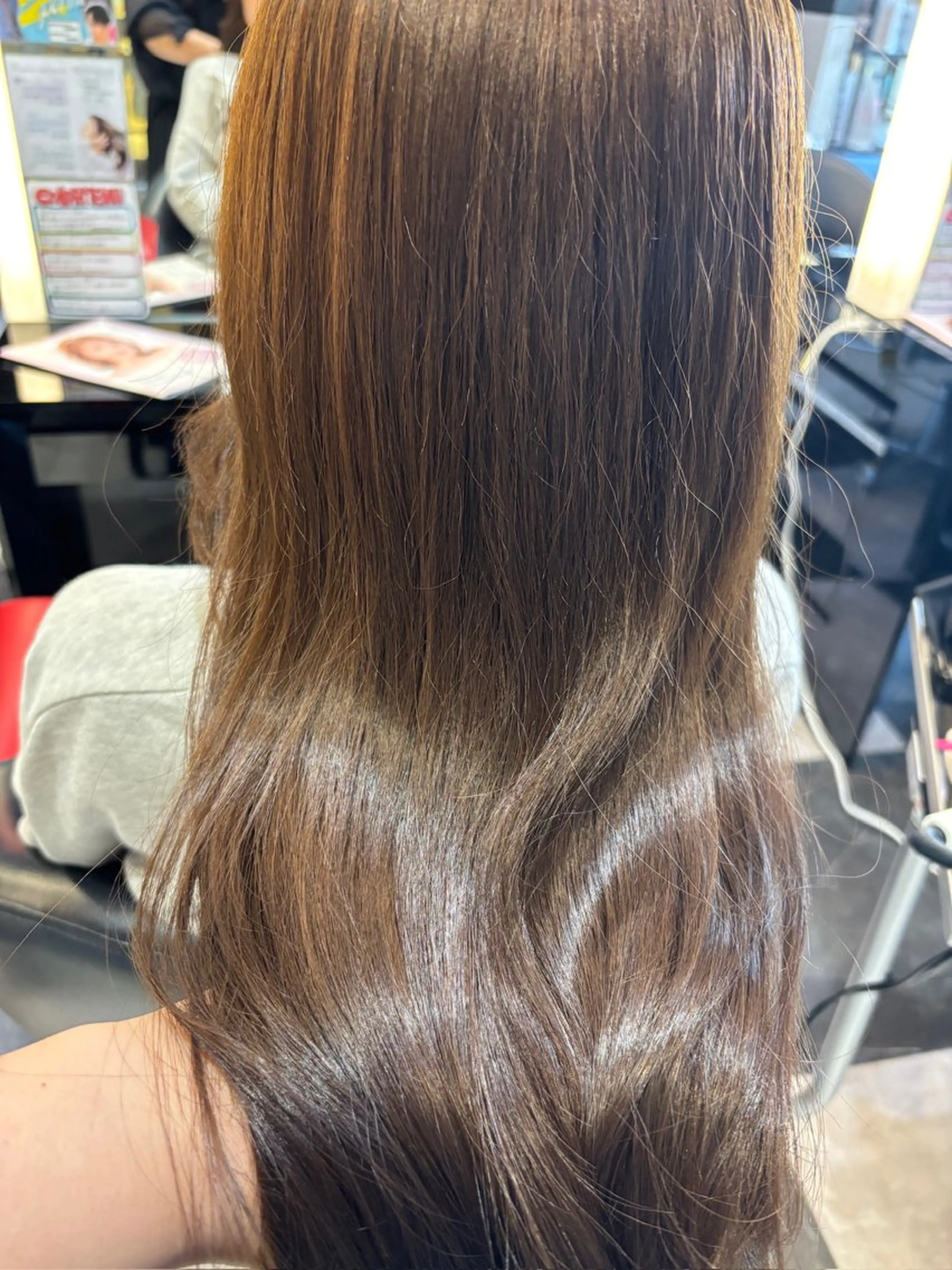 ロング カラー カット ヘアカラー トリートメント ブリーチ/ヘアケア/ 艶髪/イギチハルのヘアスタイル