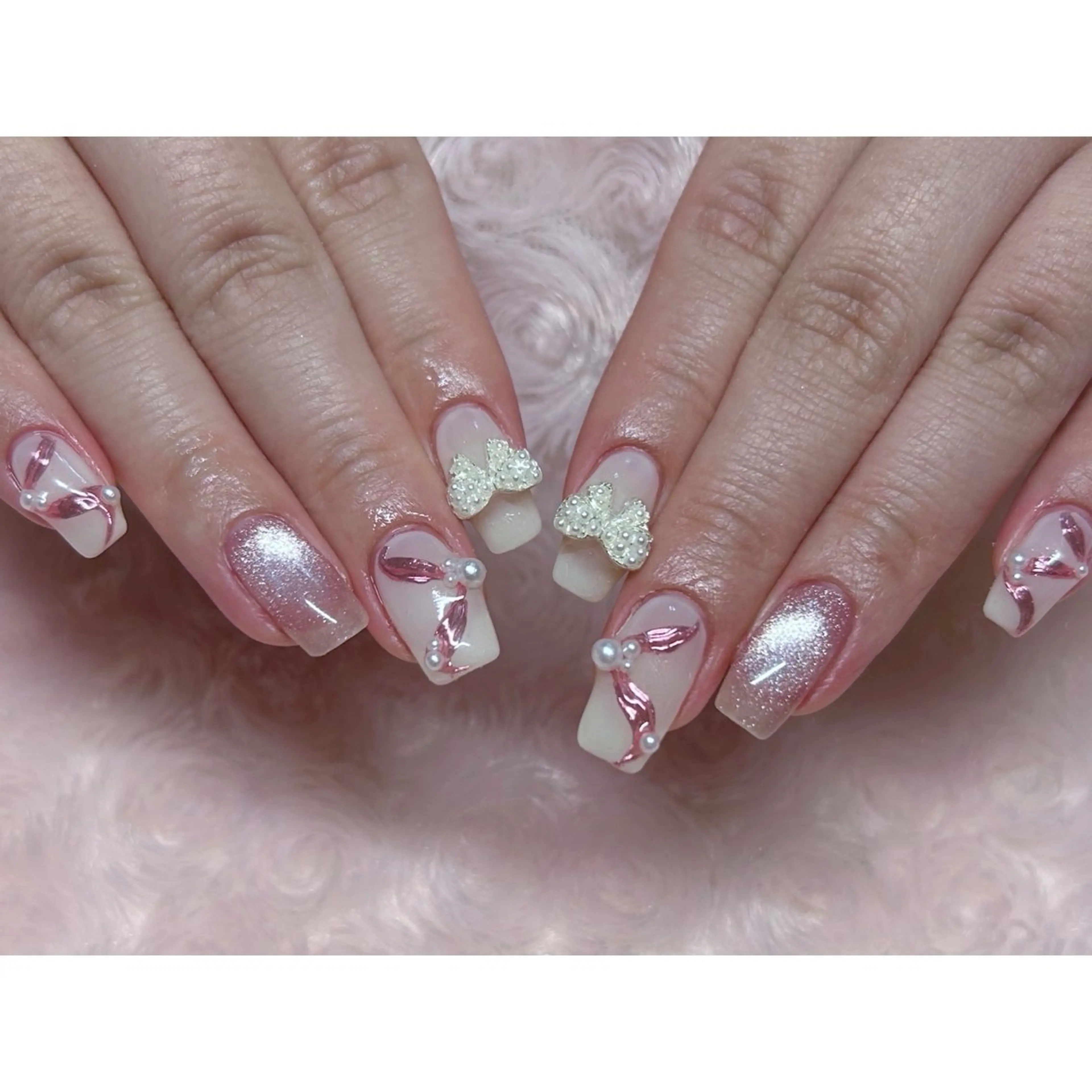 ネイル ハンドネイル 横浜駅東口 🐬🫧 ｵｰﾀのネイルデザイン