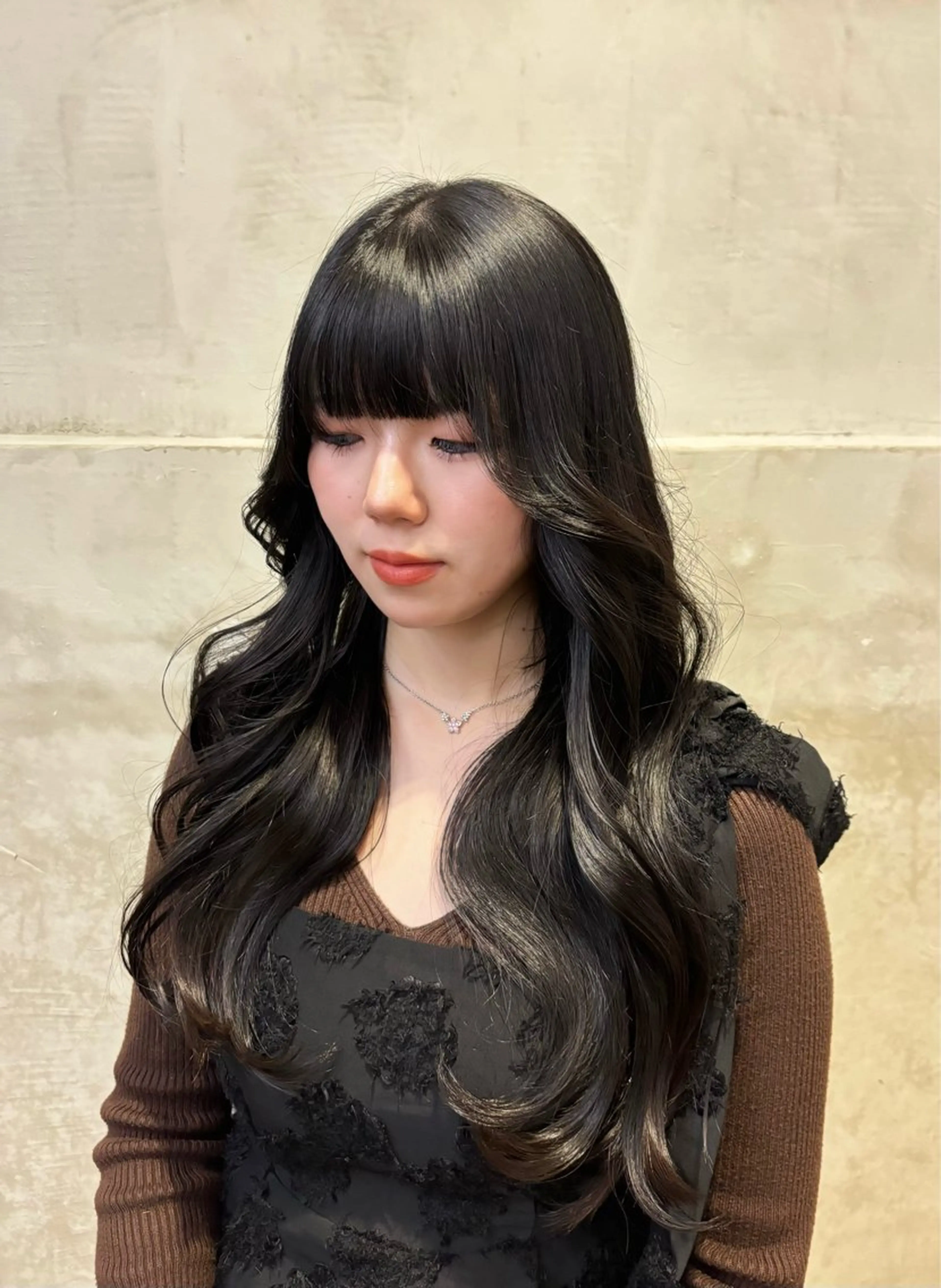 ロング カラー ‪‪❤︎‬韓国レイヤ ー❤︎/saraのヘアスタイル