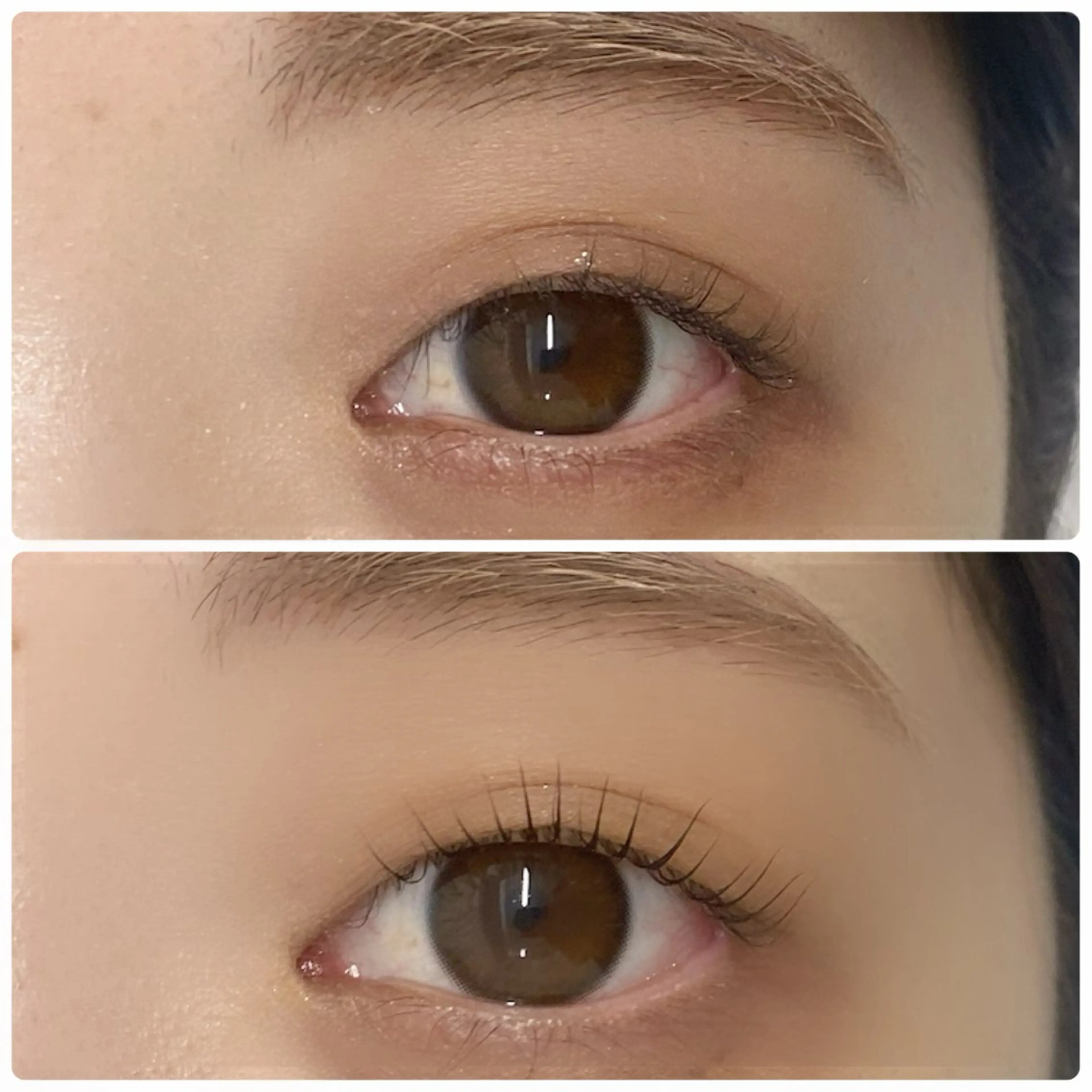 マツエク・マツパ Lカール 一重×まつ毛パーマ cheri 外島のマツエク・マツパデザイン