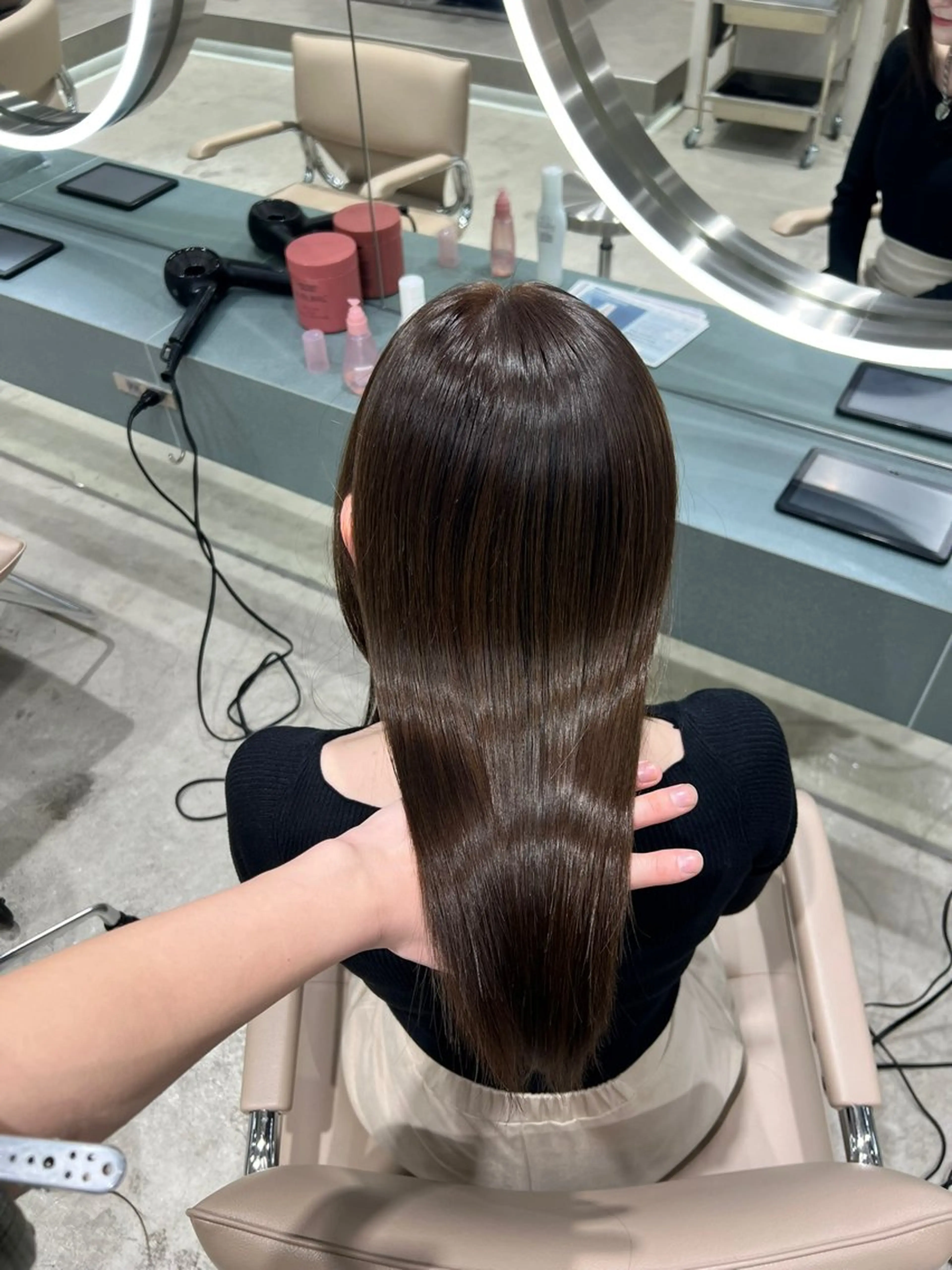 ミディアム ✨髪質改善 縮毛矯正 艶髪 立川 コウキ✨のヘアスタイル