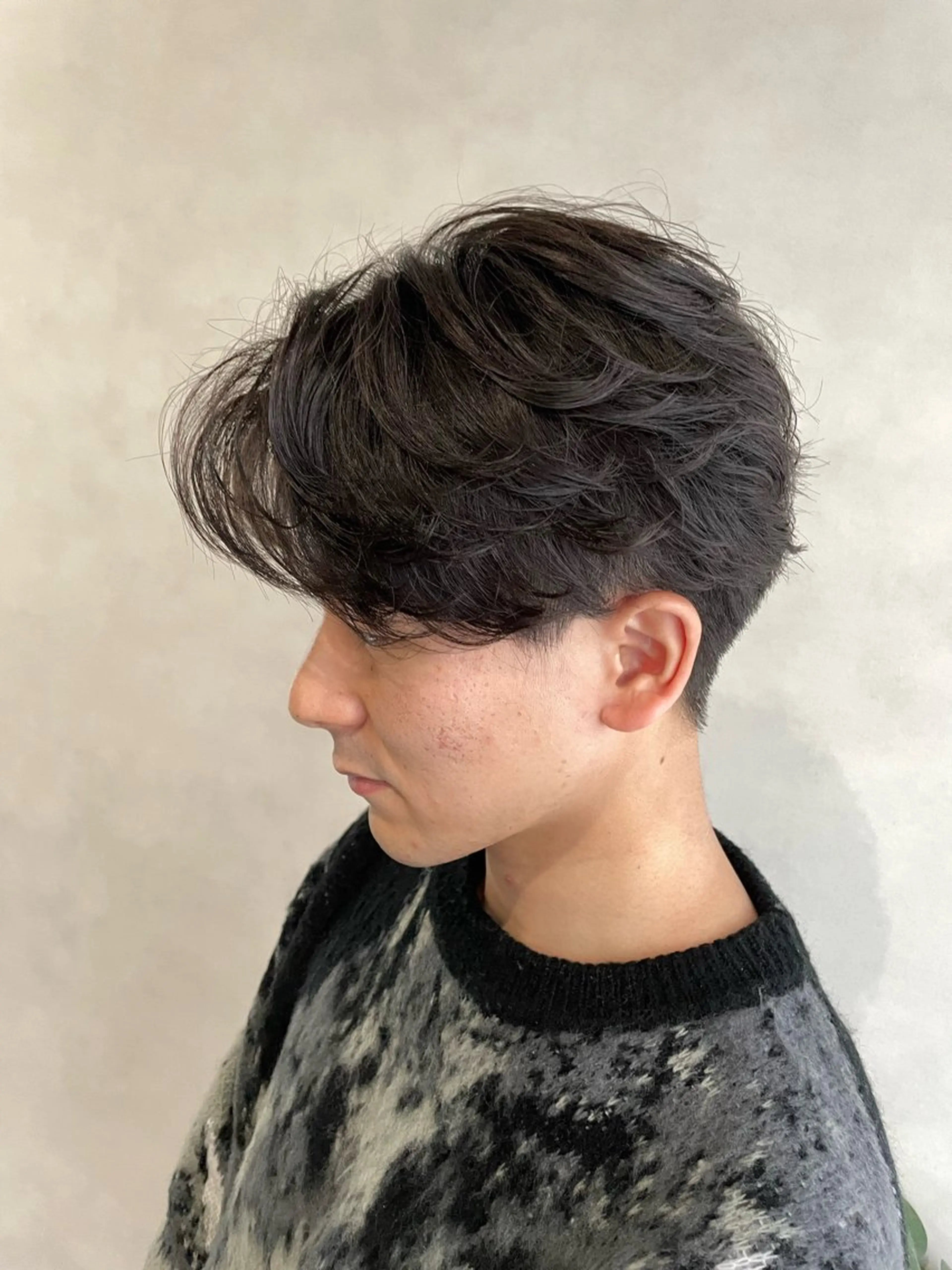 ショート パーマ メンズ 髪質改善 【KEIKI】のヘアスタイル