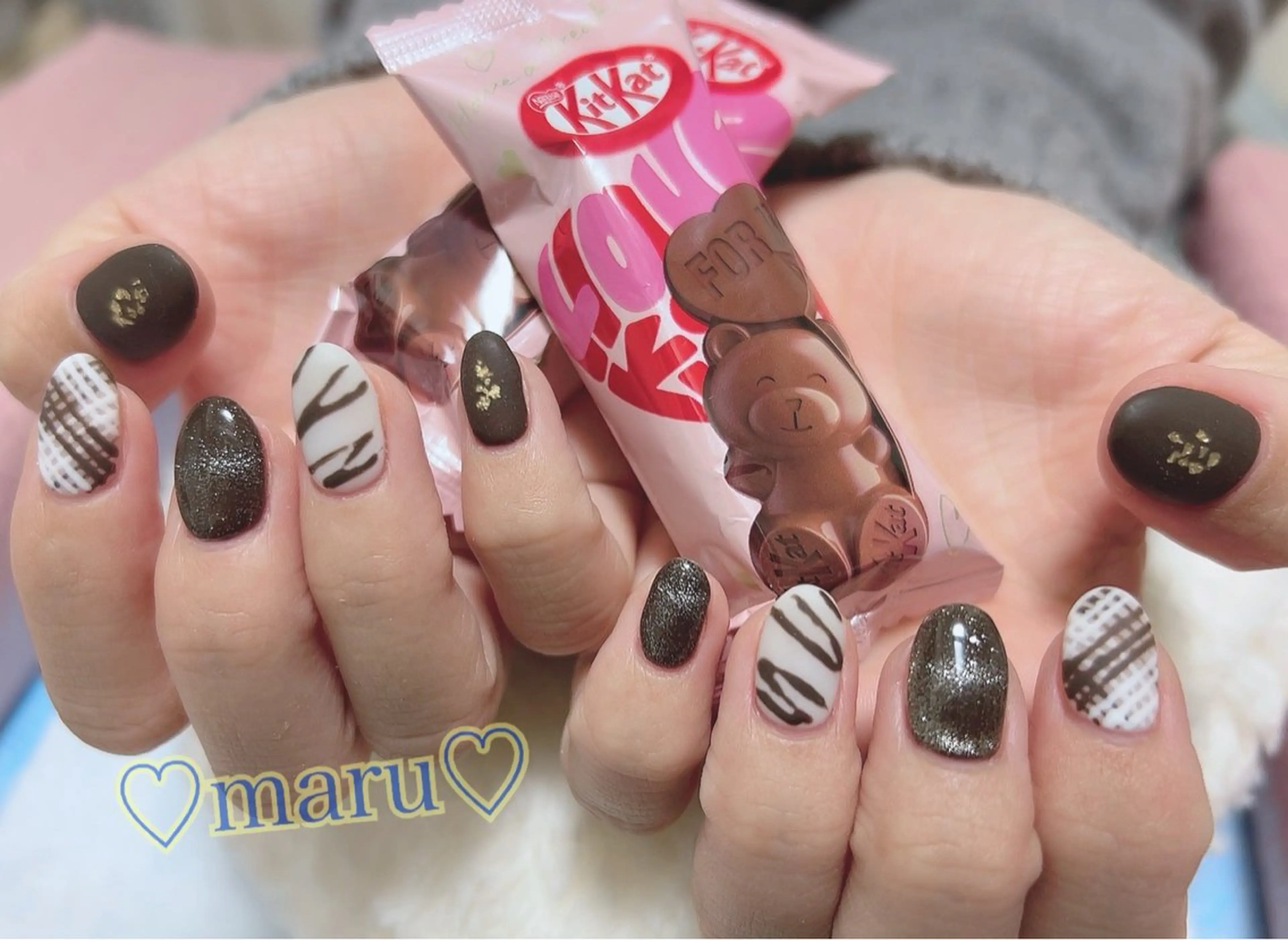 ネイル ハンドネイル フットネイル まるみ ♡のネイルデザイン