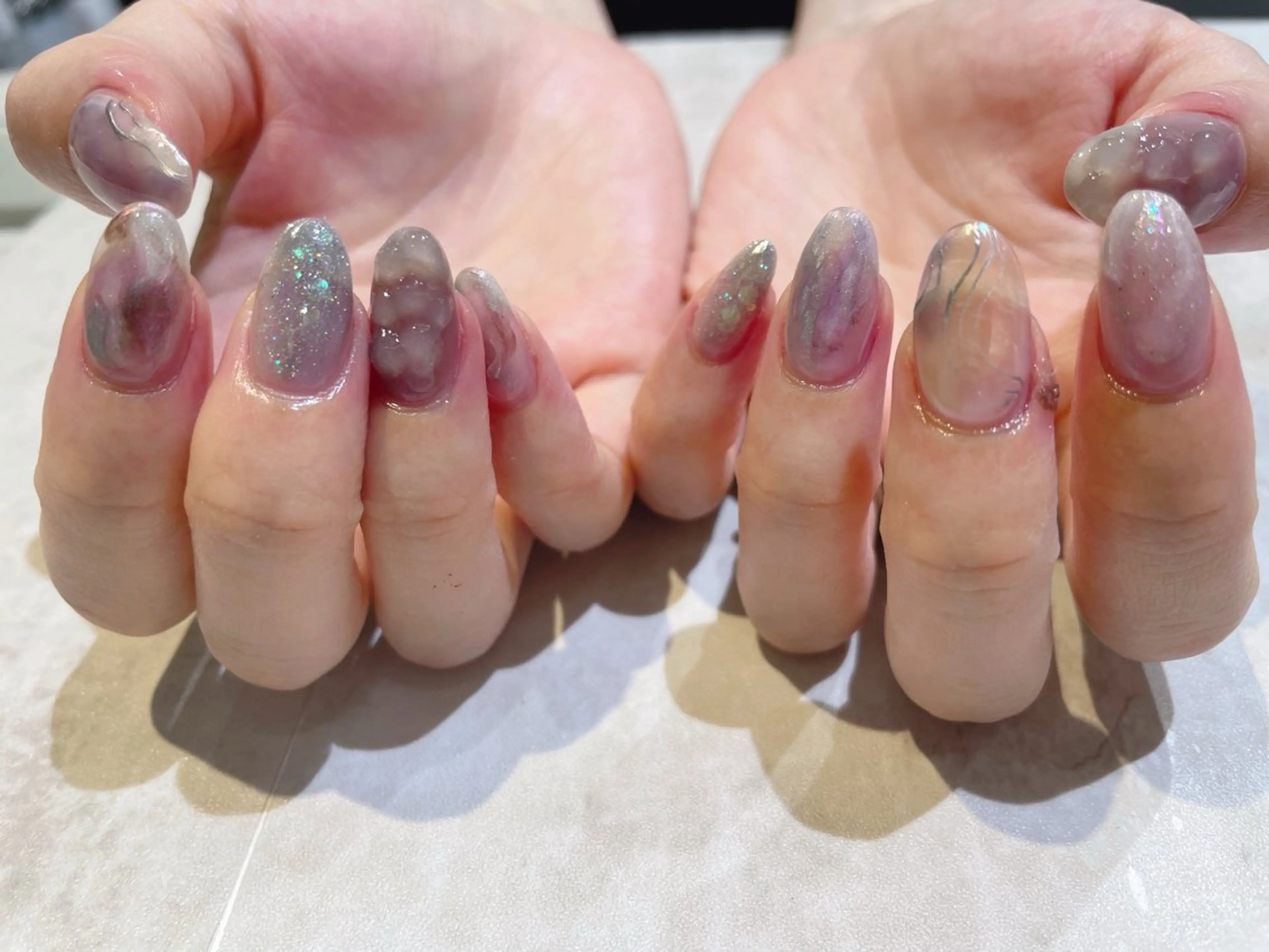 ネイル 舞田 苑香のネイルデザイン