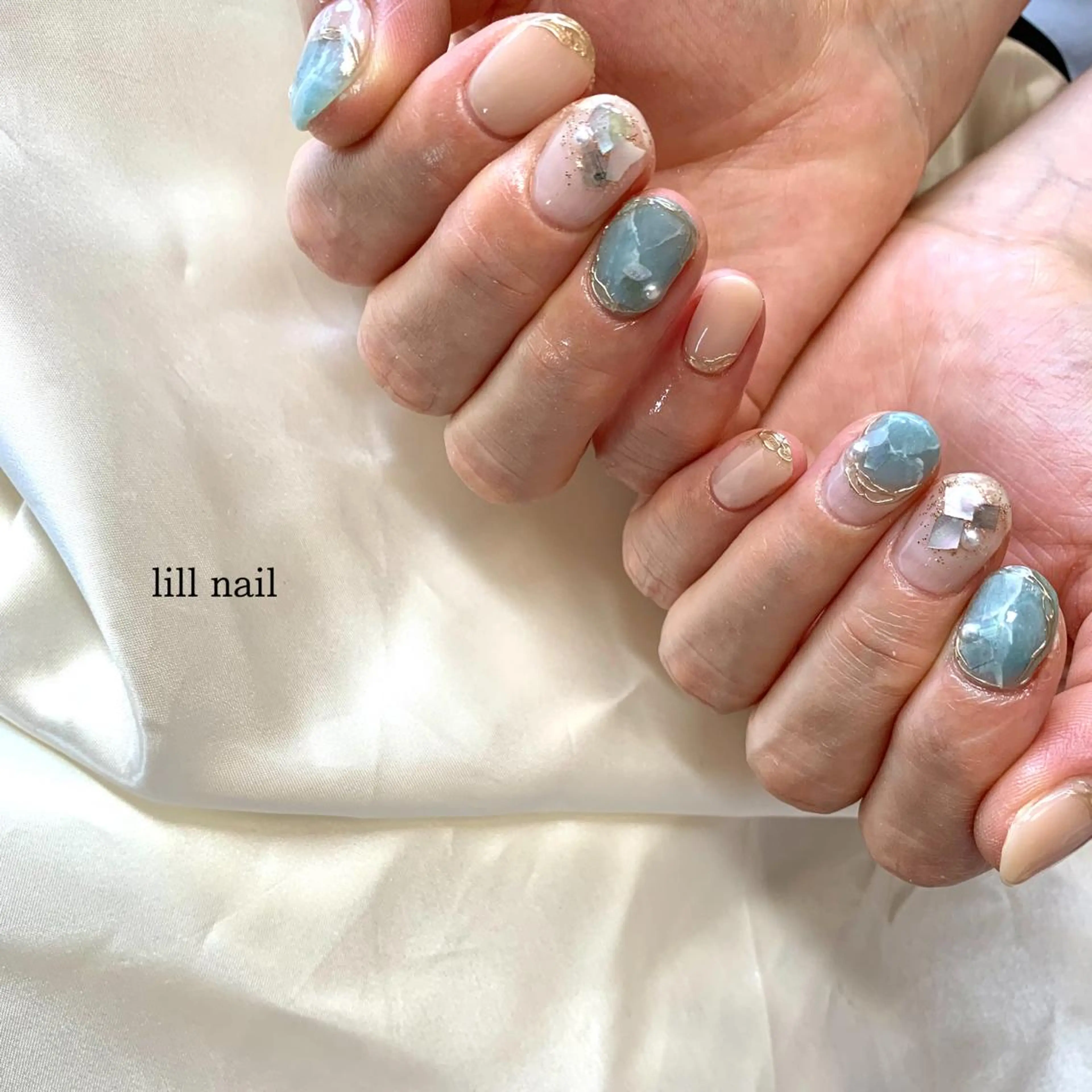 ショート pllia beautyのネイルデザイン