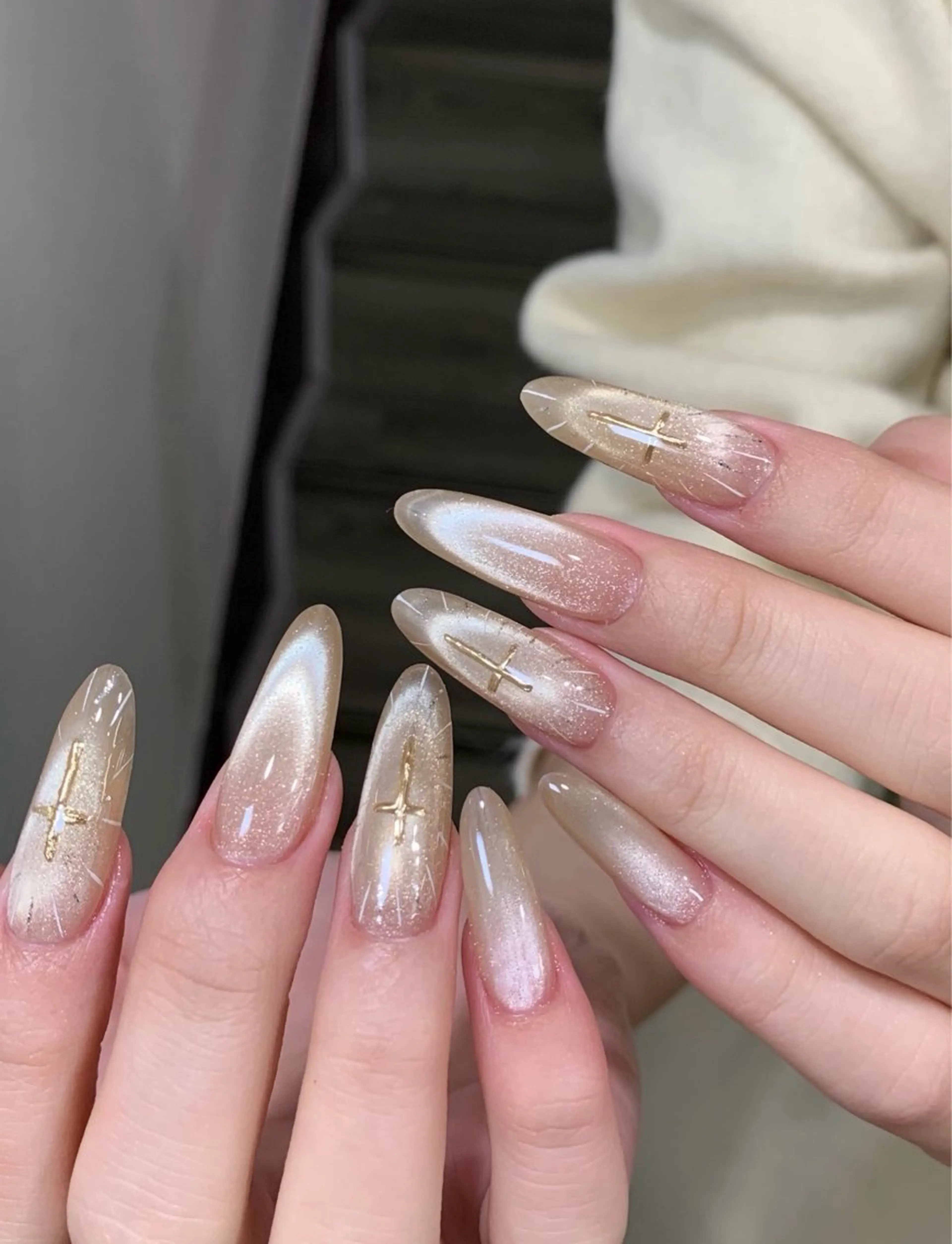 ネイル ETELUNA Nail 銀座店【パラジェル/フィルイン/チップスカルプ/マグネット/ニュアンス】所属・周 テイのネイルデザイン