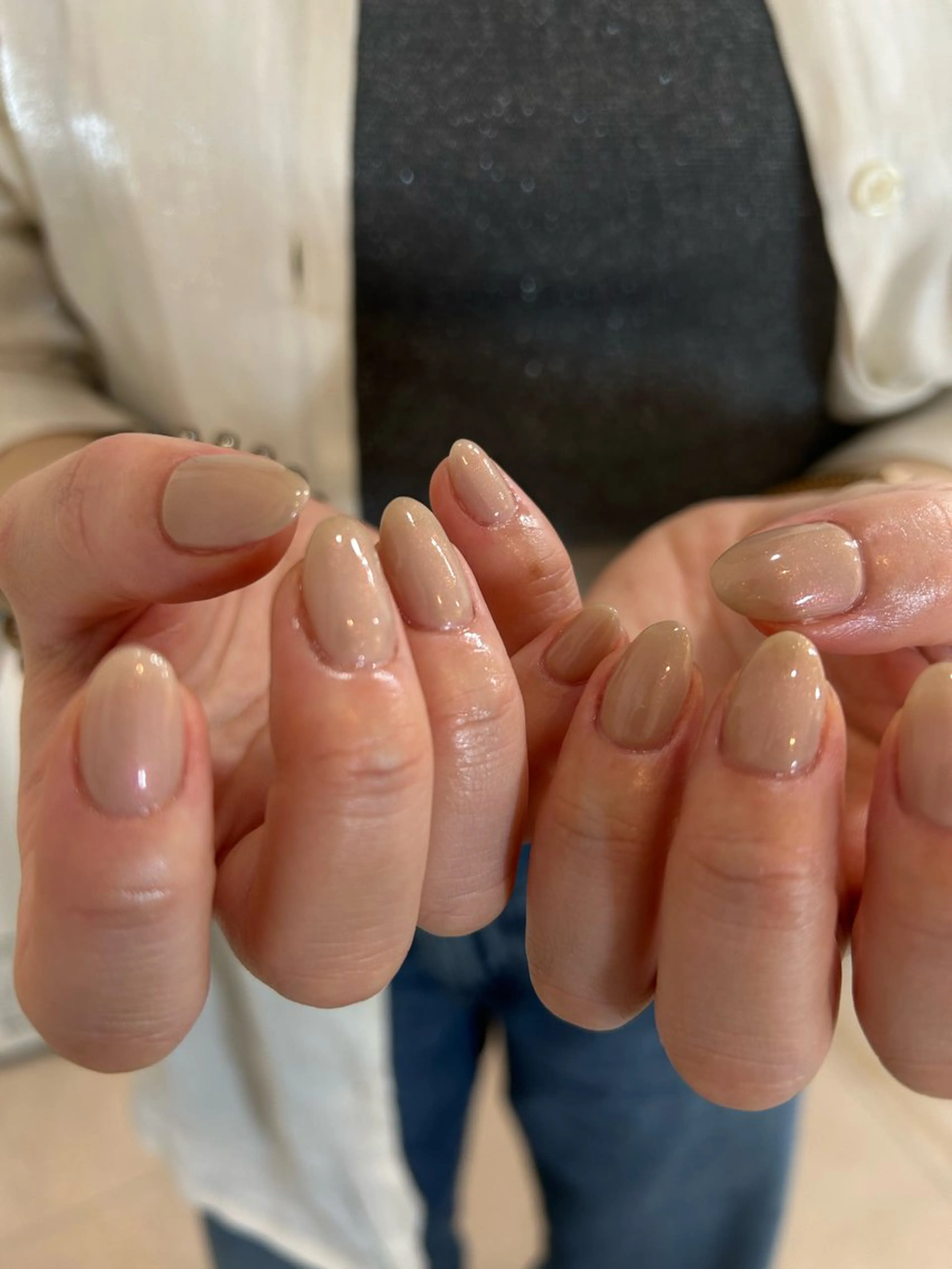 ネイル キラキラネイル ワンカラーネイル ハンドネイル mer -fudge-所属・mer-fudge- hotaruのネイルデザイン