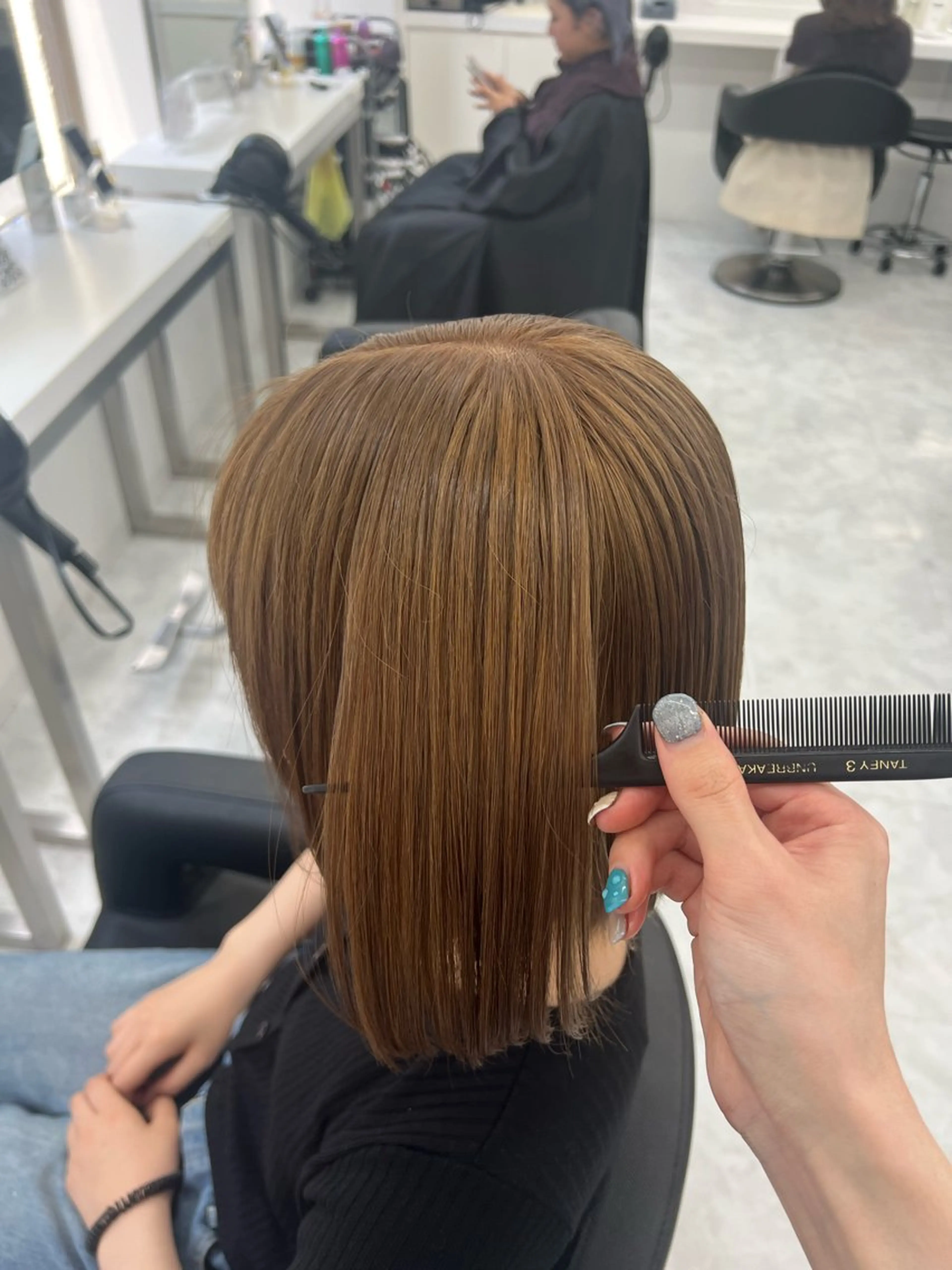 ミディアム カラー ダブルカラー特化💖 韓国ヘア💖りくのヘアスタイル