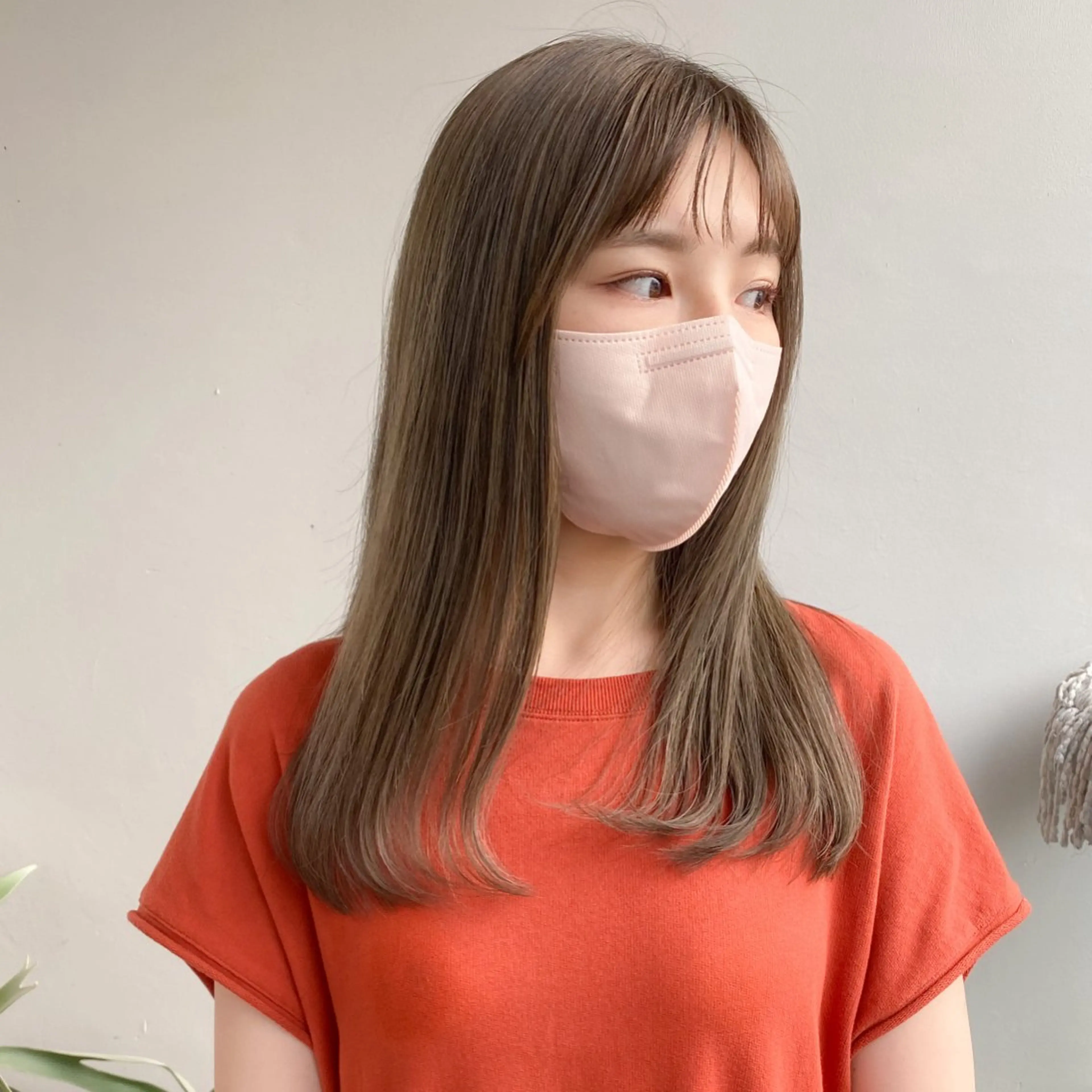 セミロング カラー カット ヘアカラー トリートメント 中屋恵美🎨 Designカラーのヘアスタイル